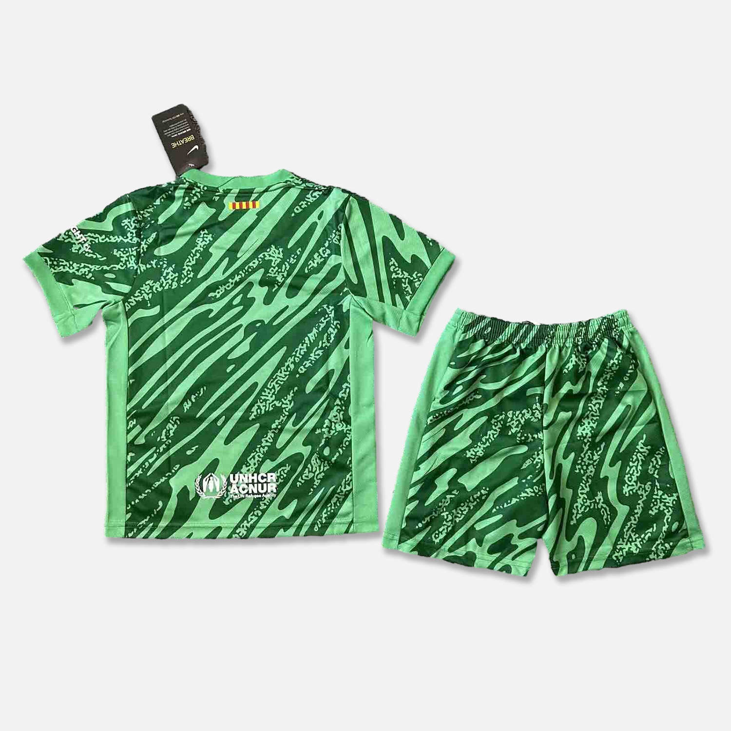 B.A.R.S.A 24-25 Goalkeeper Kids Kit - ReplicasJersey