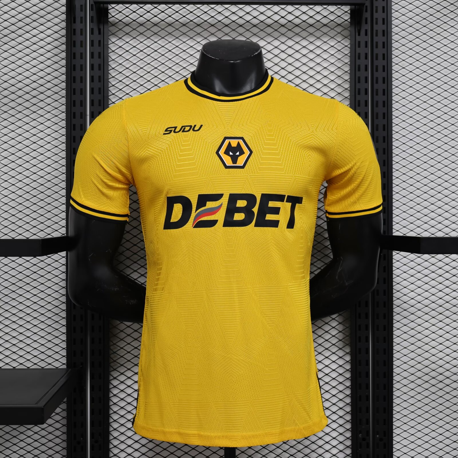 Wolverhampton Wanderers Wolves 24-25 Home Jersey - Player Version - ReplicasJersey