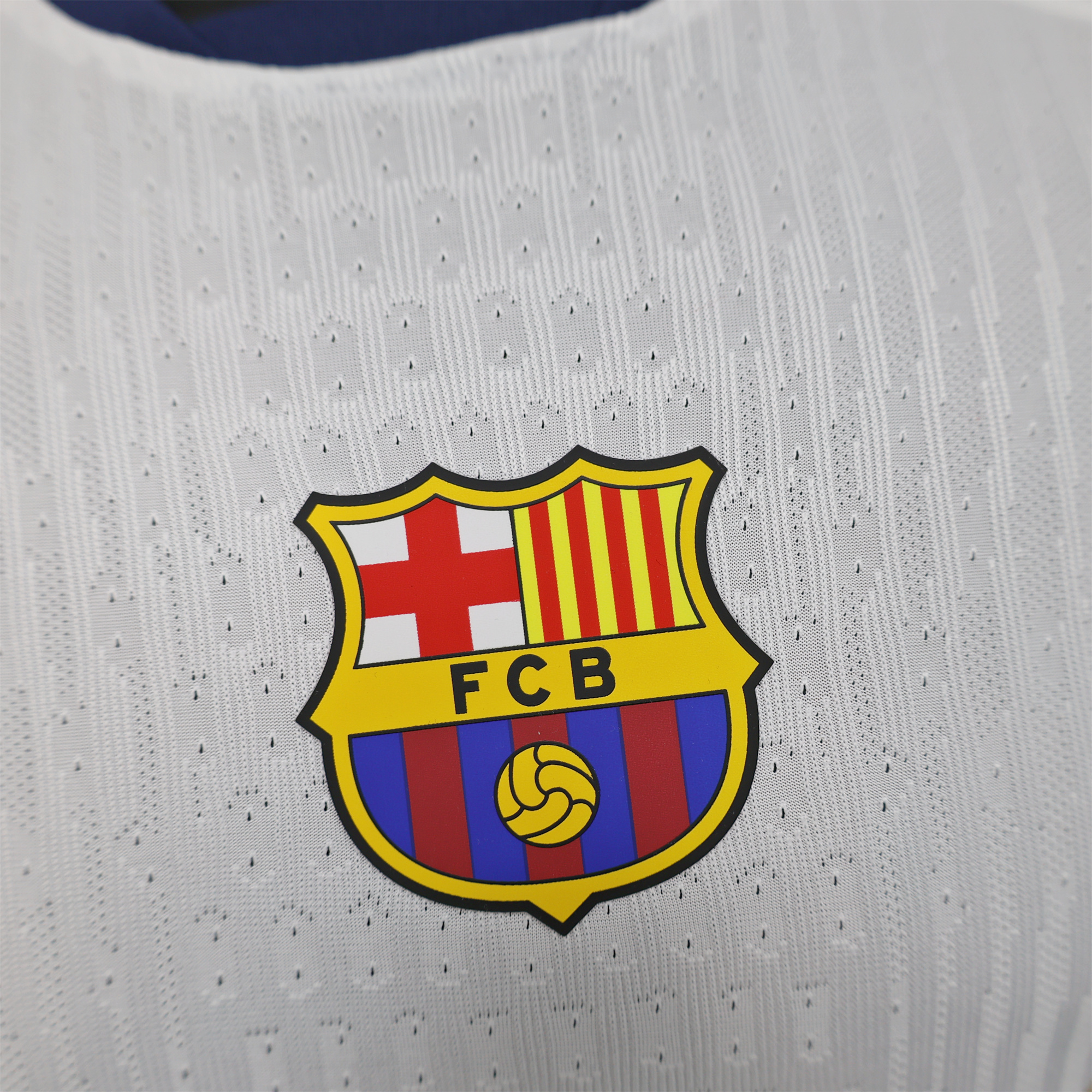 B.A.R.S.A X Coldplay 24-25 White Special Edition Jersey - Player Version - ReplicasJersey