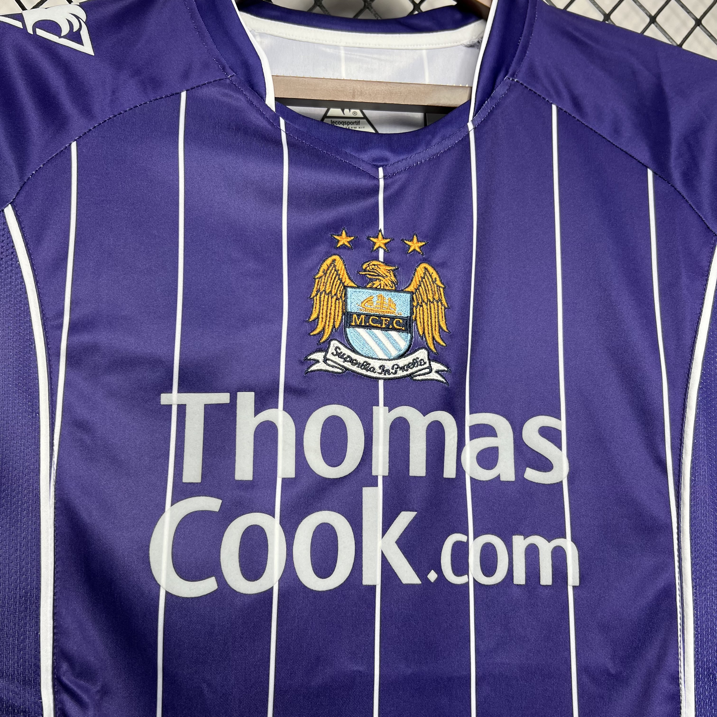 Retro Manchester City 2007-08 Away Jersey - ReplicasJersey