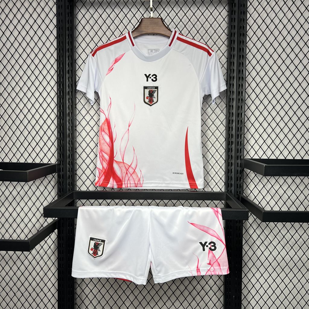 Japan 2024 Y3 Away Kids Kit - ReplicasJersey