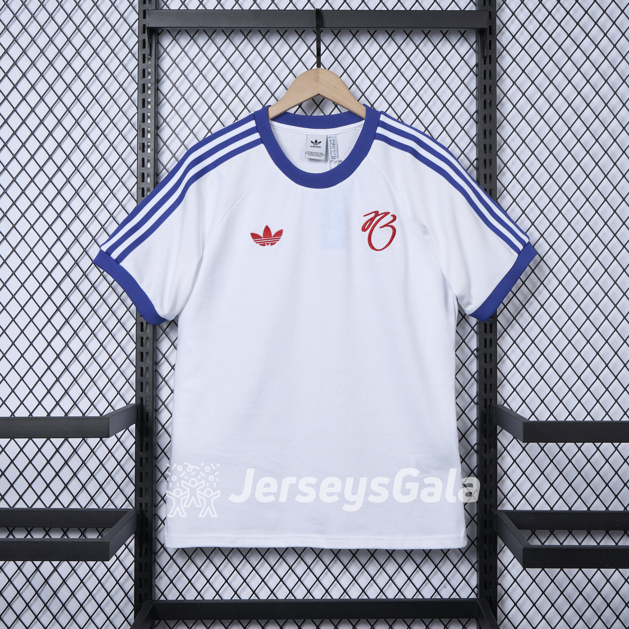 Real Madrid 24-25 Jude Bellingham 3 Stripes Men's T-Shirt - ReplicasJersey