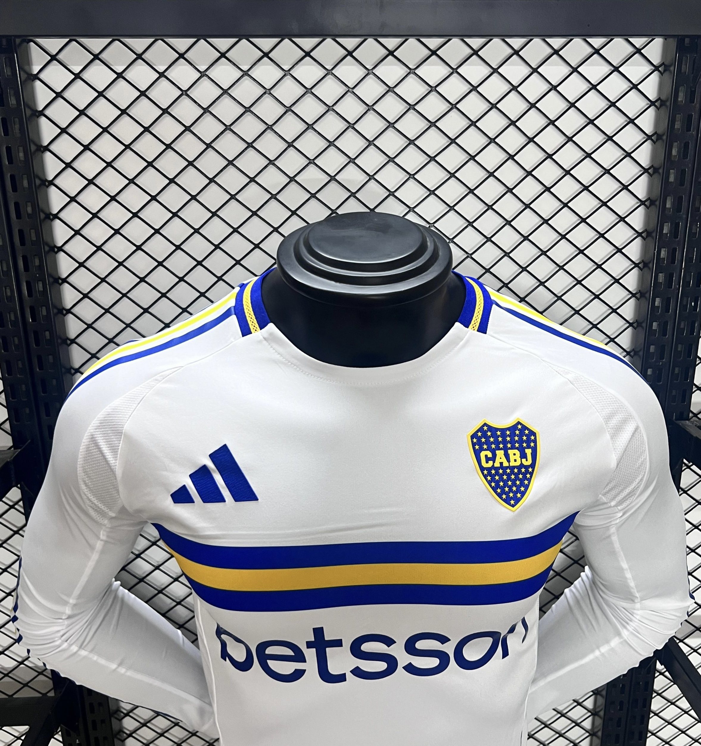Boca Juniors 24-25 Away Long Sleeve Jersey - Player Version - ReplicasJersey