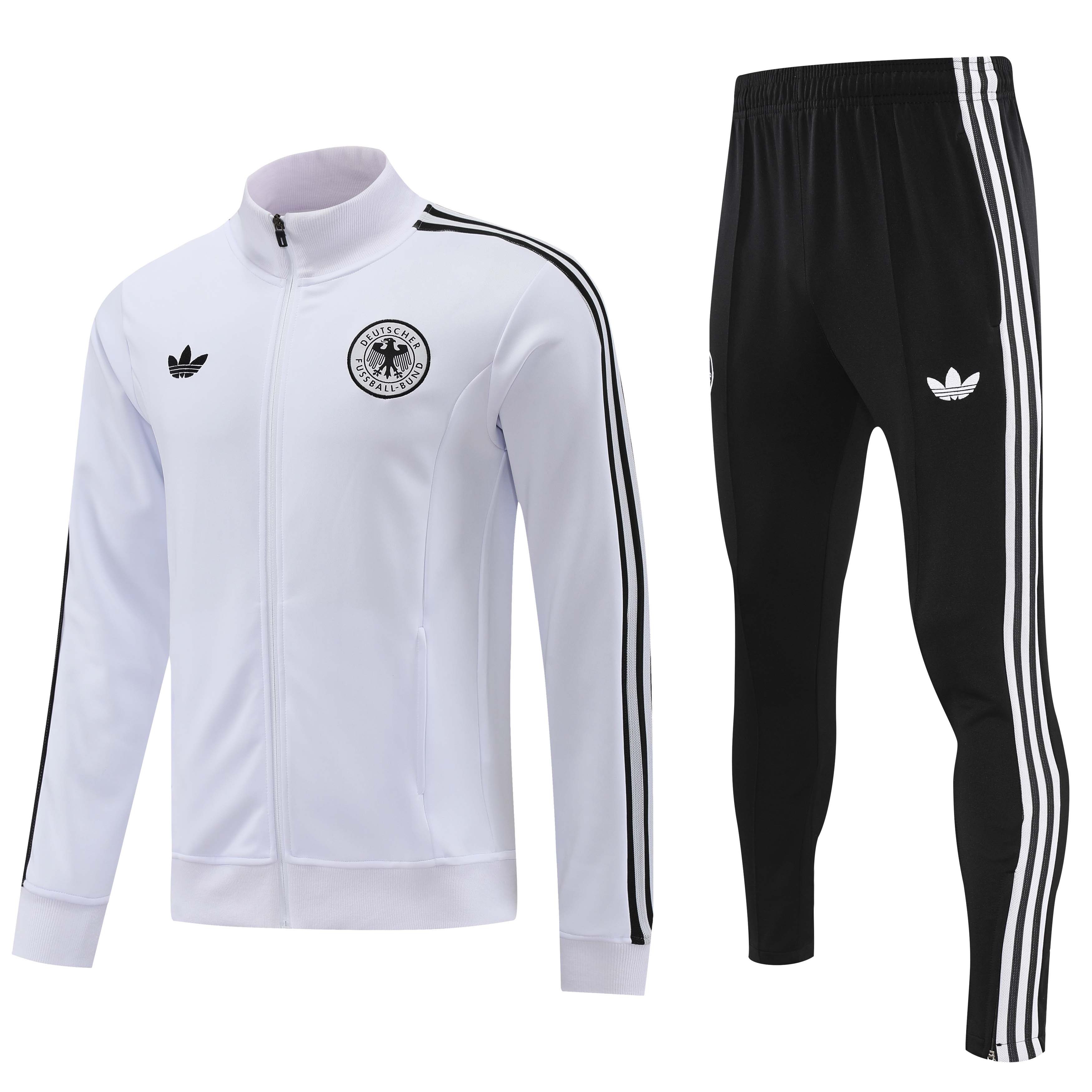Germany 2024 Jacket Training Tracksuit - white - ReplicasJersey