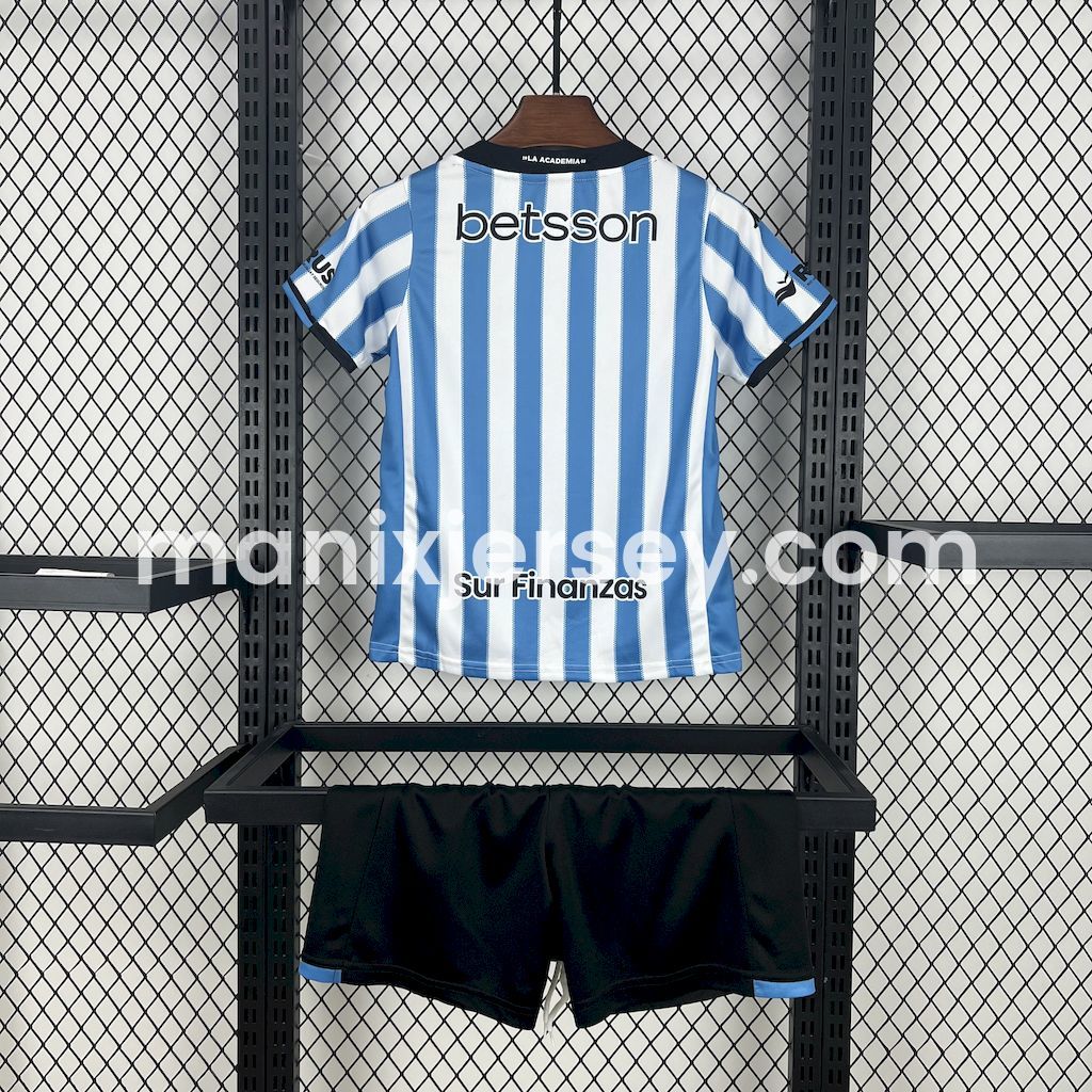 Racing Club de Avellaneda 24-25 Home Kids Kit - ReplicasJersey