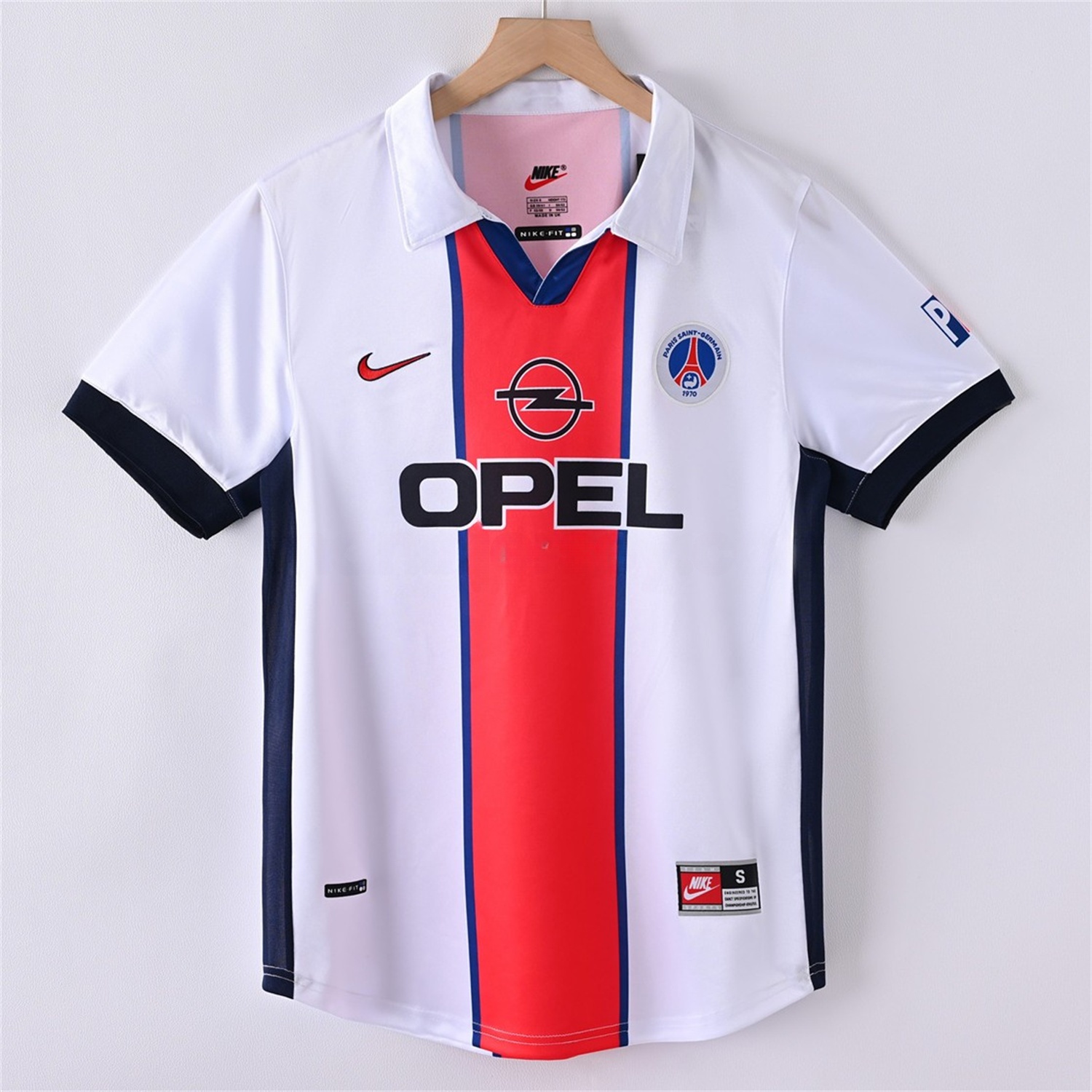 Retro Paris Saint-Germain PSG 1998-99 Away Jersey - ReplicasJersey