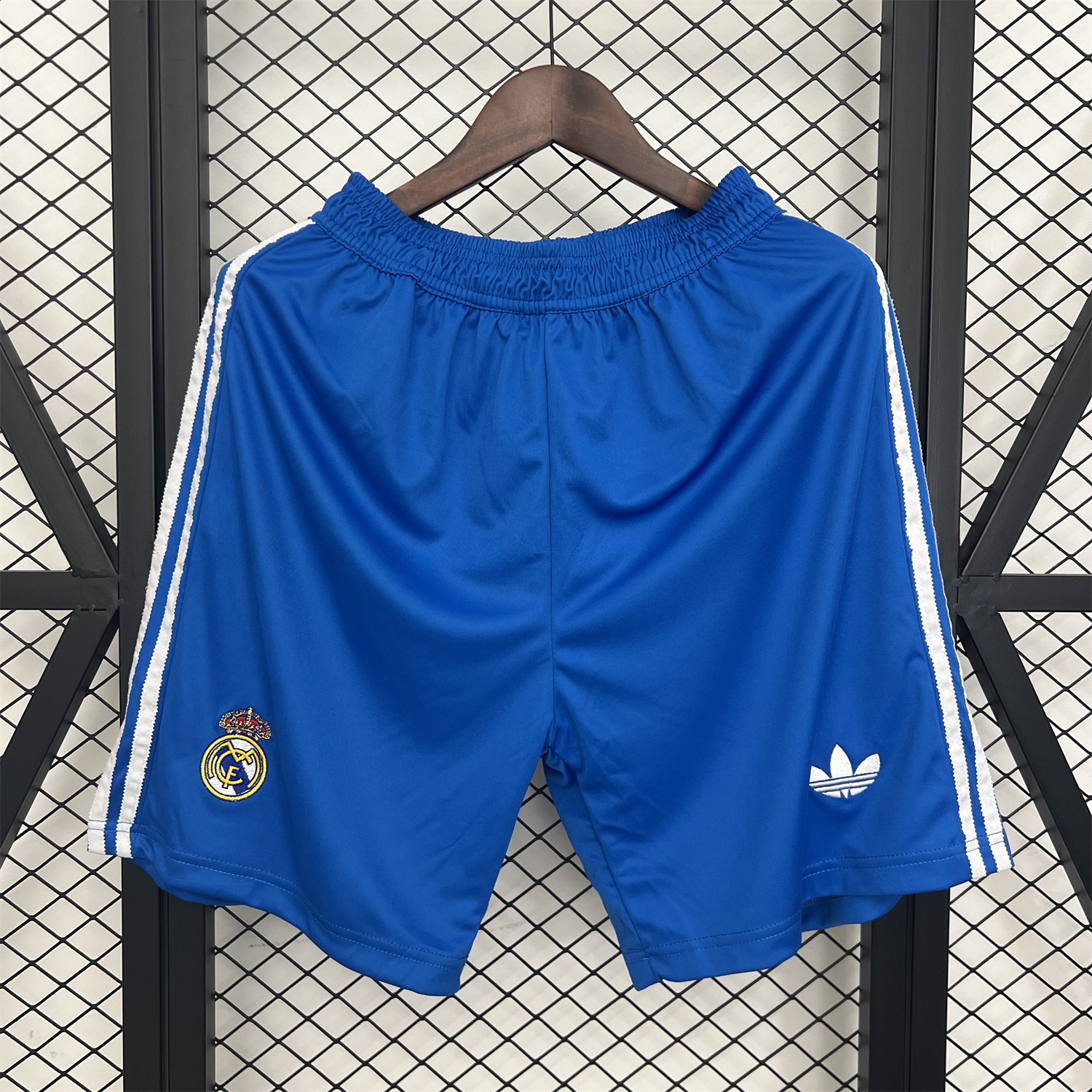 Real Madrid 25-26 Third Blue Shorts - Fans Version - ReplicasJersey