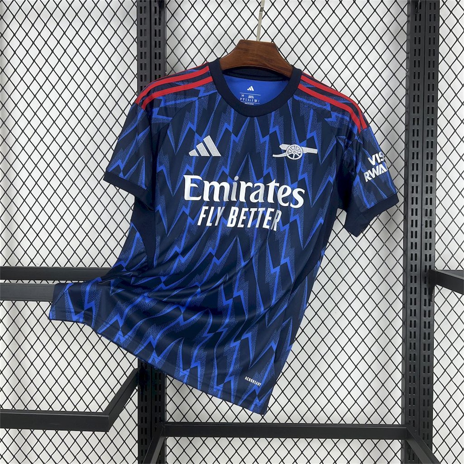 Arsenal 25-26 Away Blue Jersey - Fans Version - ReplicasJersey