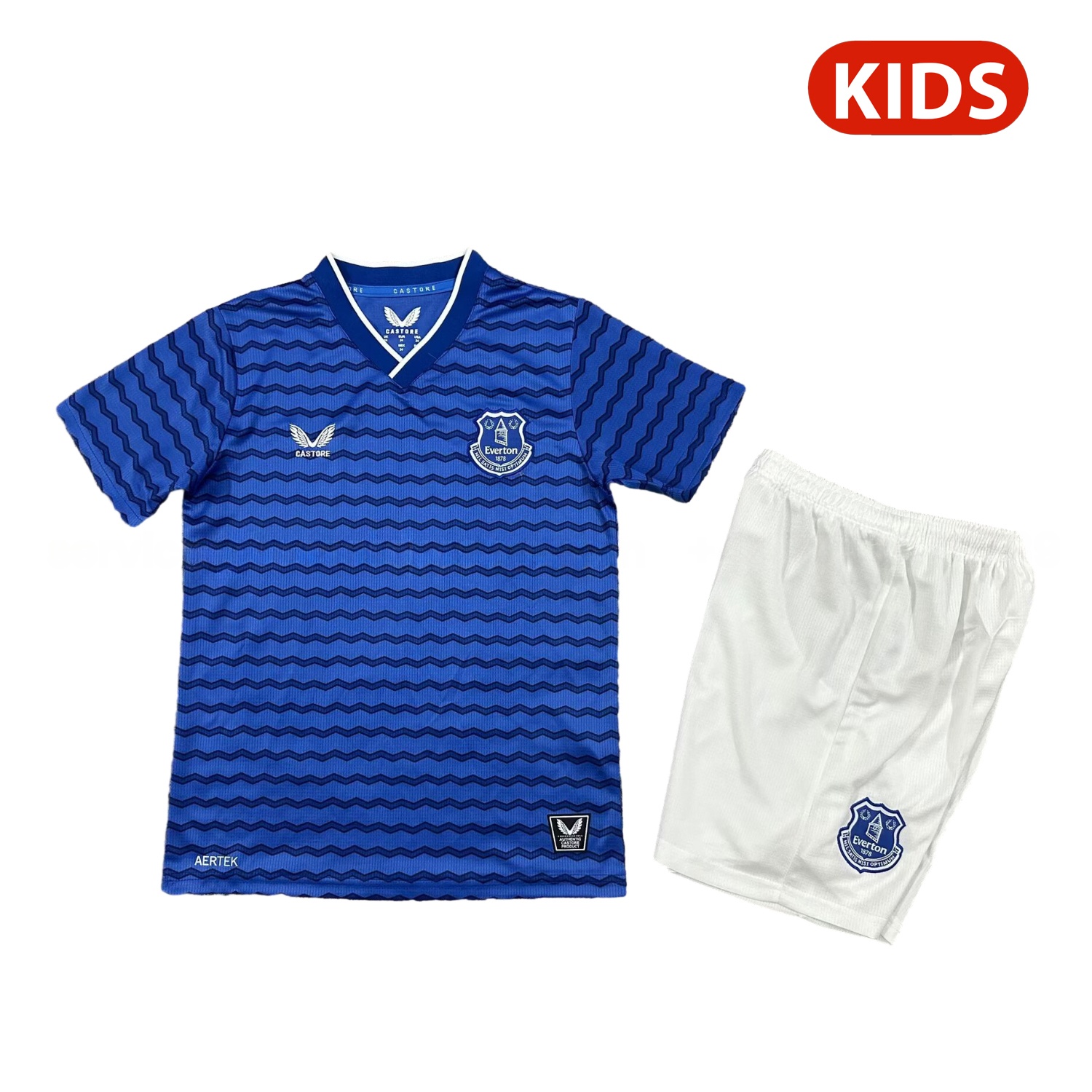 Everton 25-26 Home Kids Kit - ReplicasJersey