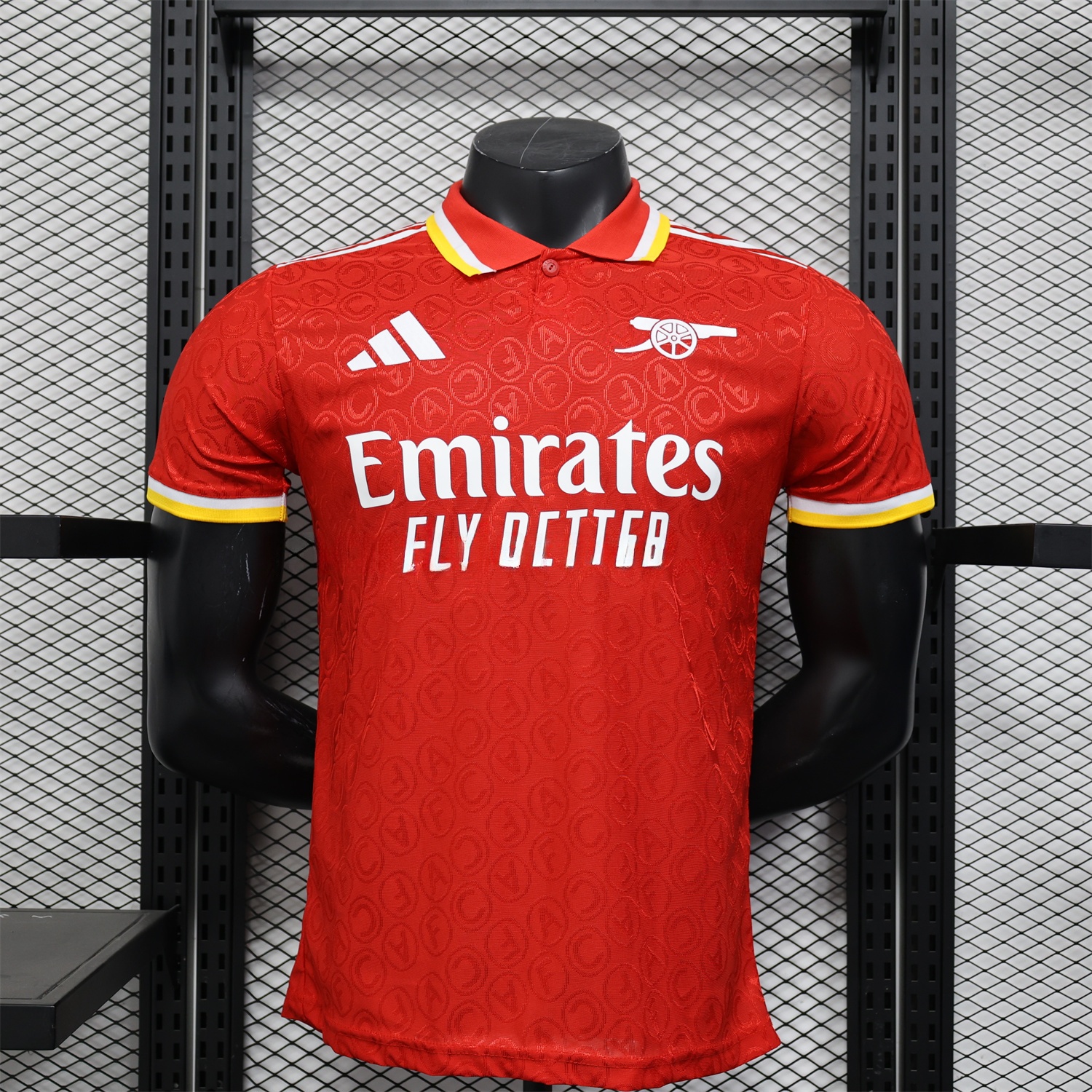 Arsenal 25-26 Red POLO White Sponsored Secial Edition Jersey - Player Version - ReplicasJersey
