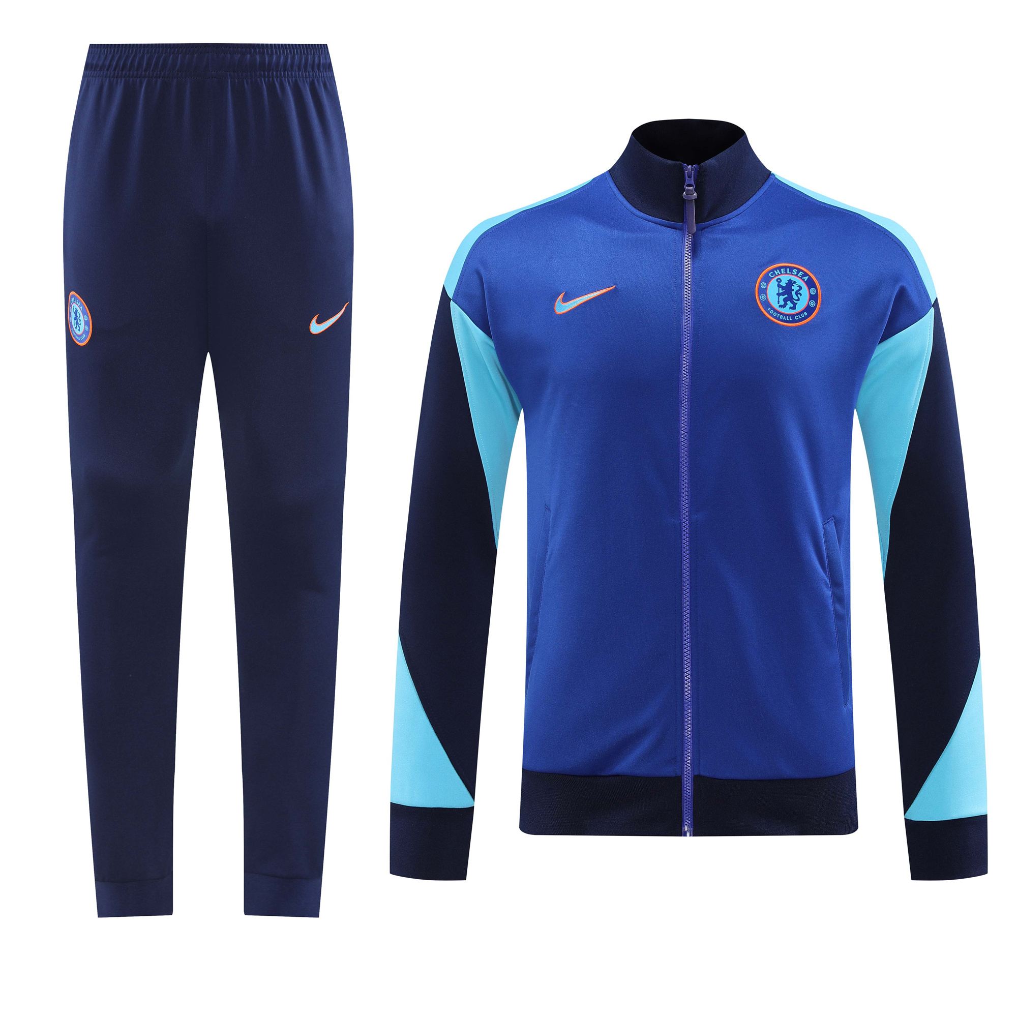 CHELSEA 24-25 Jacket Training Tracksuit - Blue - ReplicasJersey
