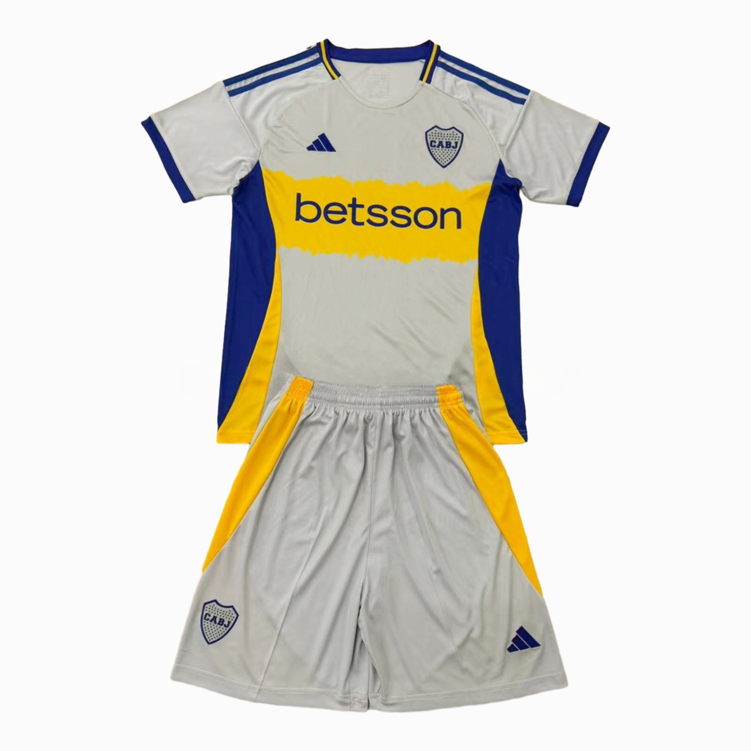 Boca Juniors 25-26 Grey Concept Kids Kit - ReplicasJersey