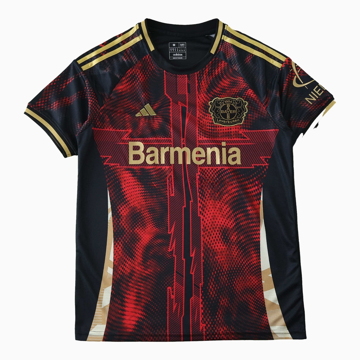 Bayer 04 Leverkusen 24-25 Red Concept Version Jersey - Fans Version - ReplicasJersey