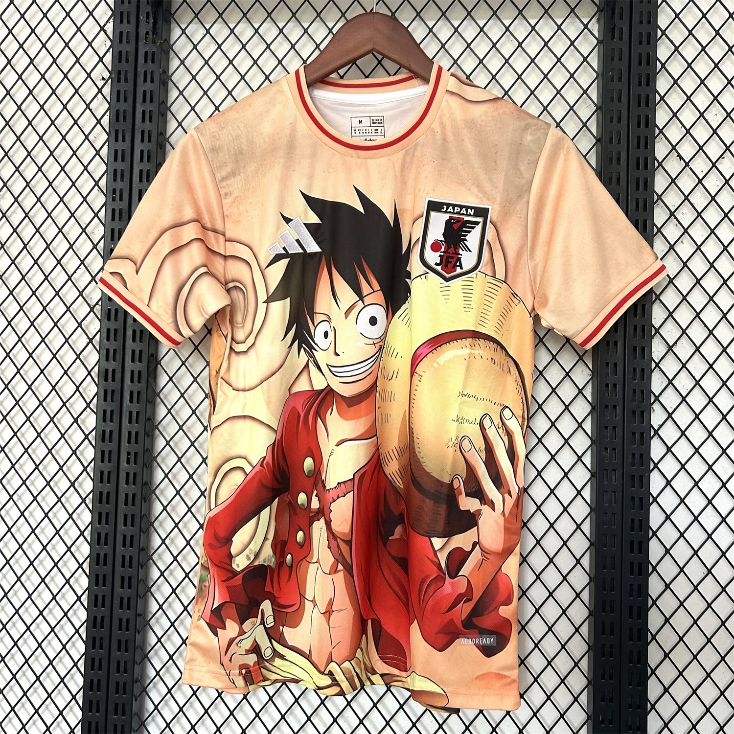 Japan 25-26 Luffy And His Straw Hat Special Jersey - Fans Version - ReplicasJersey