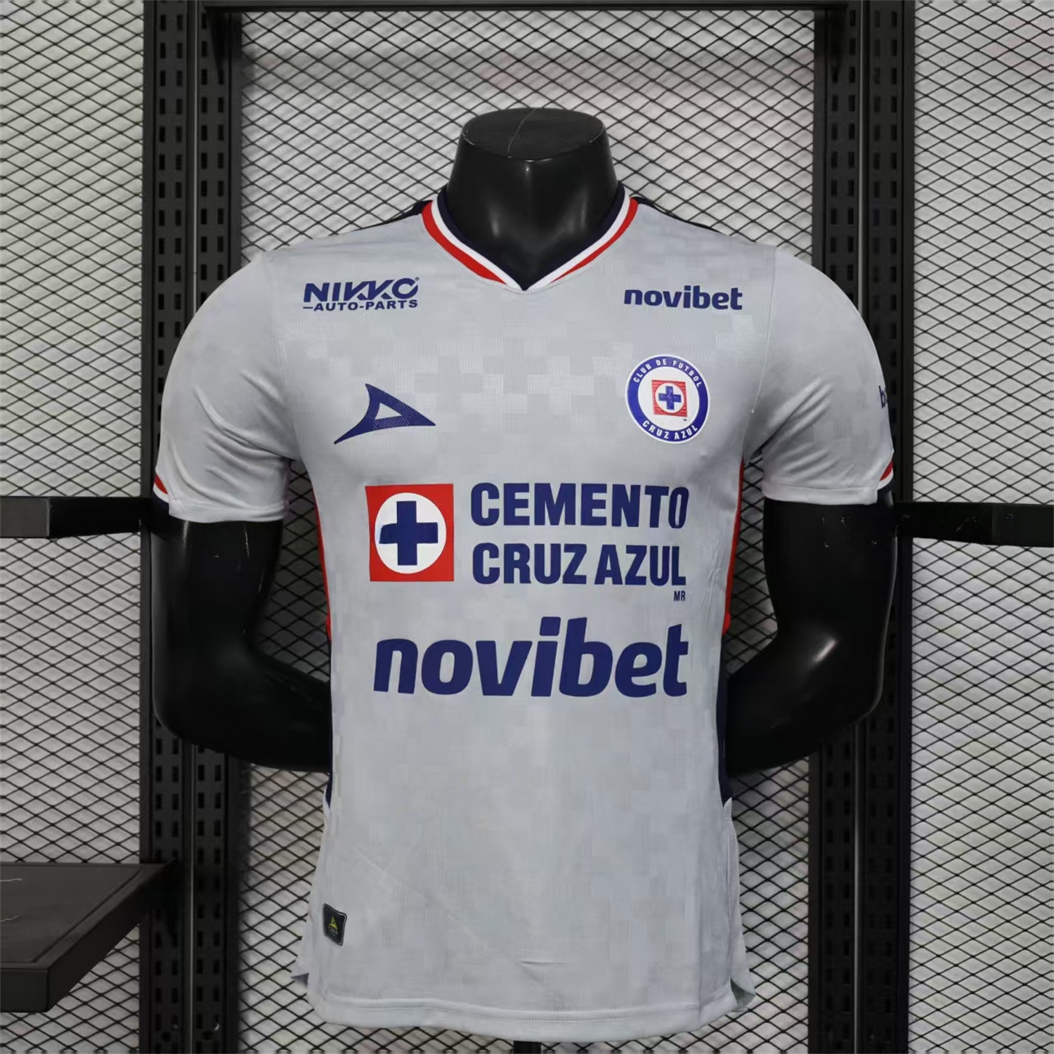 Cruz Azul 25-26 Away Grey Jersey - Player Version - ReplicasJersey