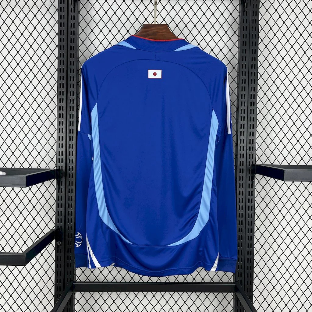 Retro Japan 2006 Home Long Sleeves Jersey - ReplicasJersey
