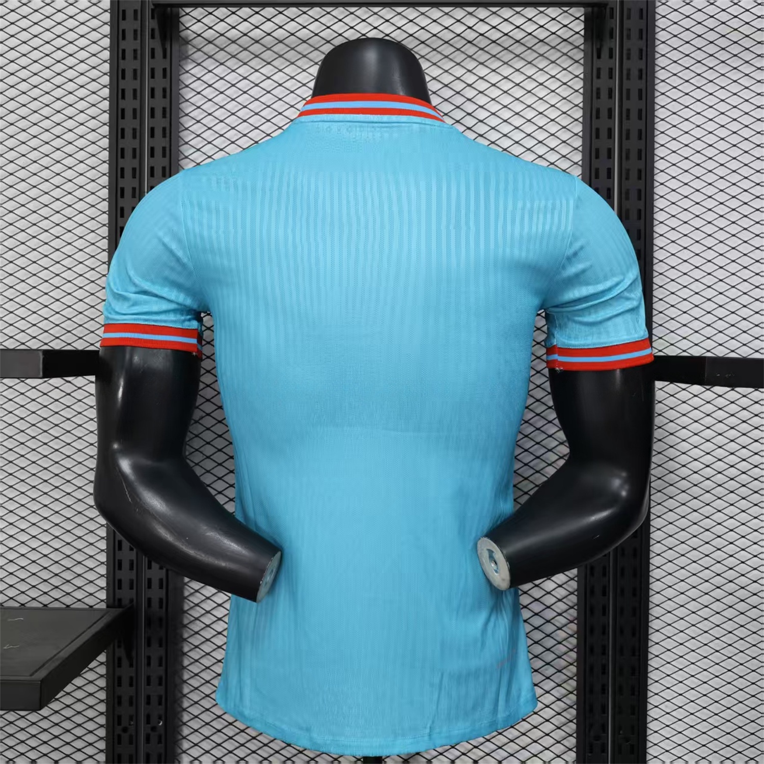 B.A.R.S.A 25-26 Orange Logo Pink & Light Blue Special Jersey - Player Version - ReplicasJersey