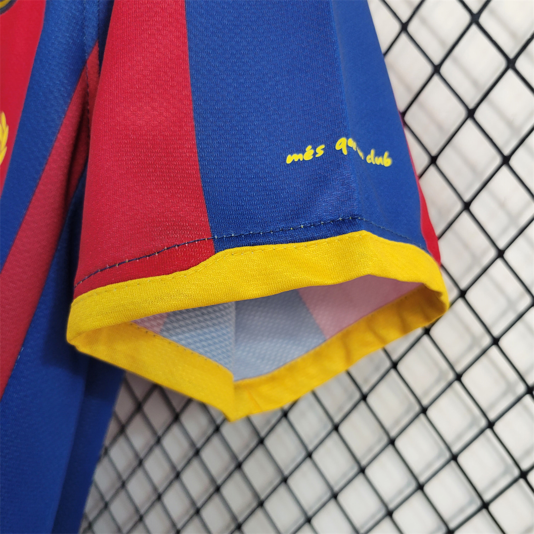 B.A.R.S.A Retro 10-11 Home Stadium Jersey - ReplicasJersey