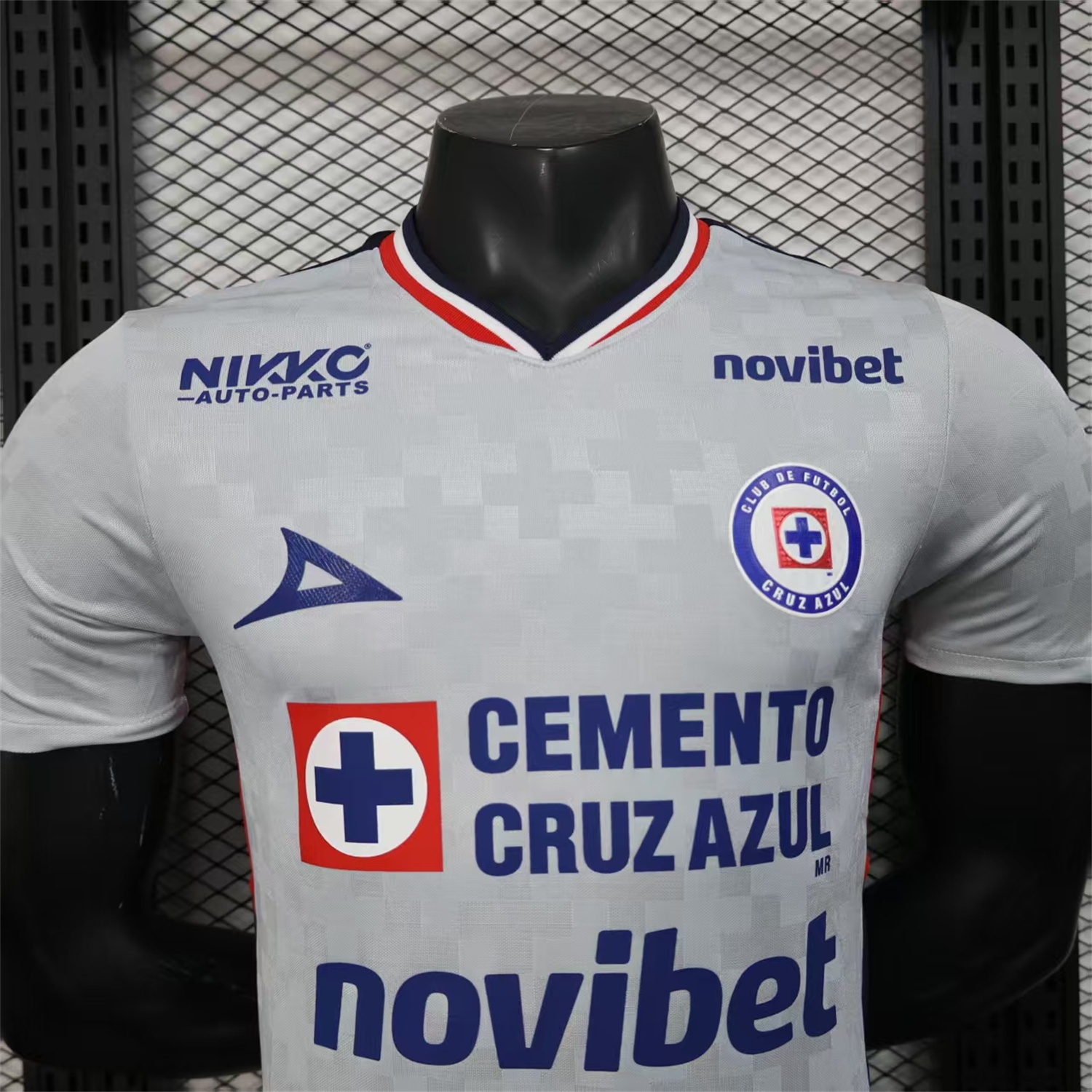 Cruz Azul 25-26 Away Grey Jersey - Player Version - ReplicasJersey