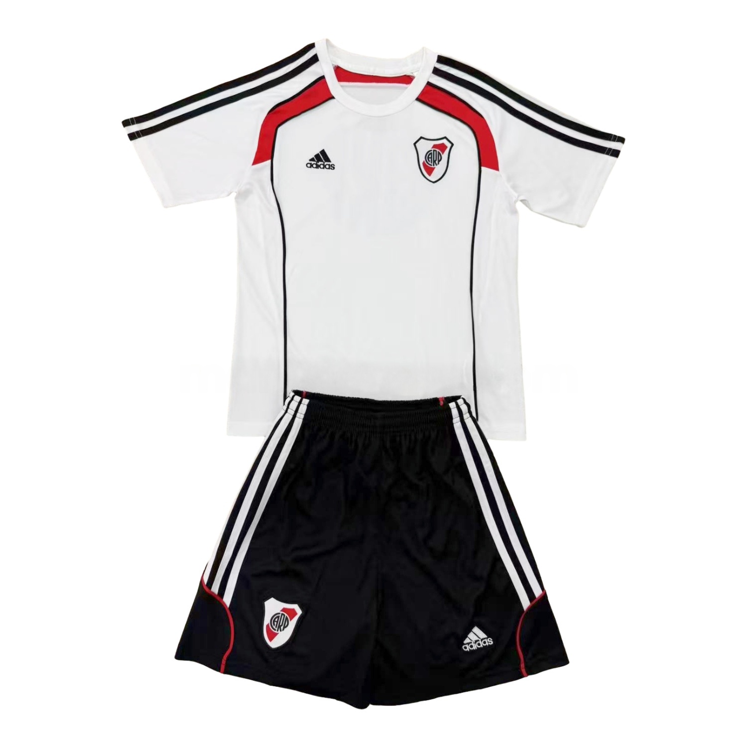 River Plate 25-26 Urban Purist Throwback White Men's Adult Jersey Set - Fans Version - ReplicasJersey