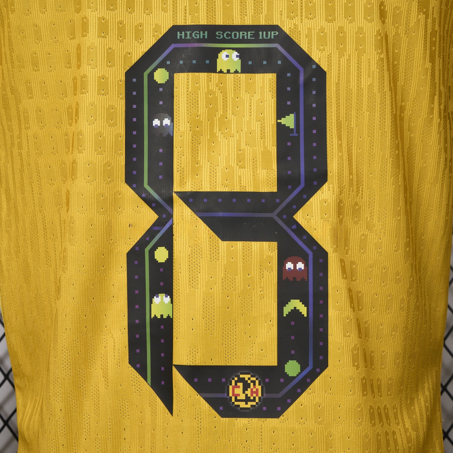 【Pac-Man Version】Club América 24-25 Home Jersey - Player Version - ReplicasJersey