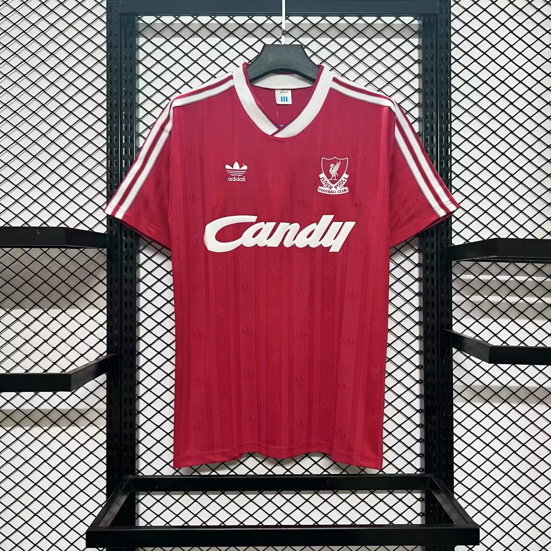 Retro Liver.pool 1988-89 Home Stadium Jersey - ReplicasJersey