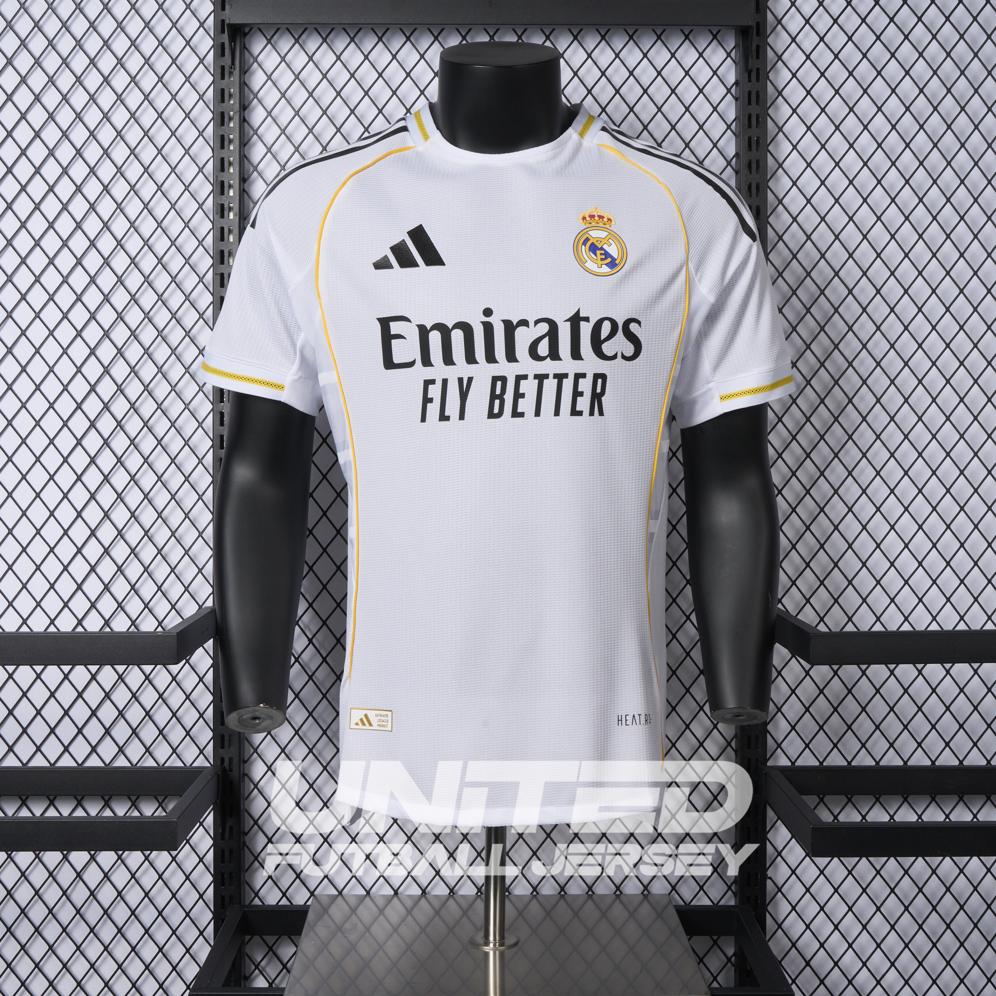 Real Madrid 25-26 Home Jersey (Informal-release Version) - Player Version - ReplicasJersey