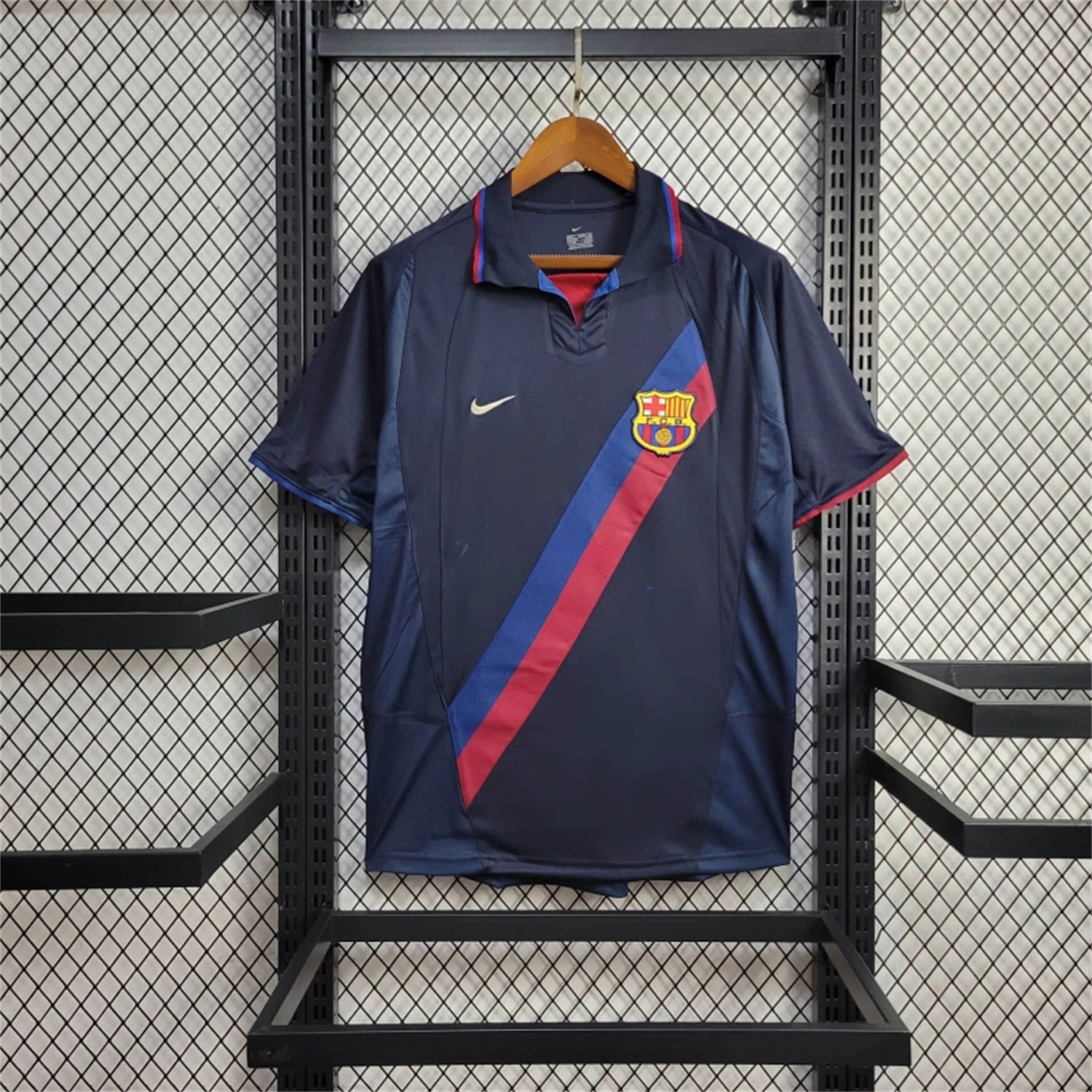 B.A.R.S.A Retro 02-03 Away Jersey - ReplicasJersey