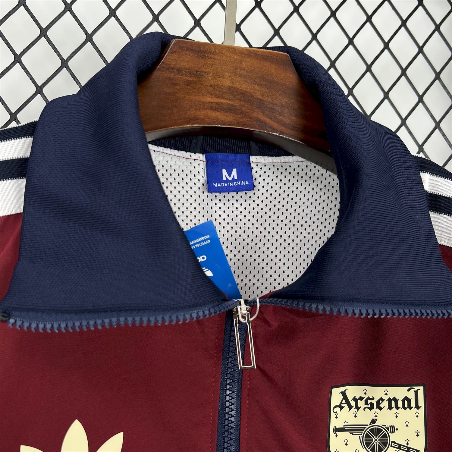 Arsenal 24-25 Player Windbreaker - Deep Red - ReplicasJersey