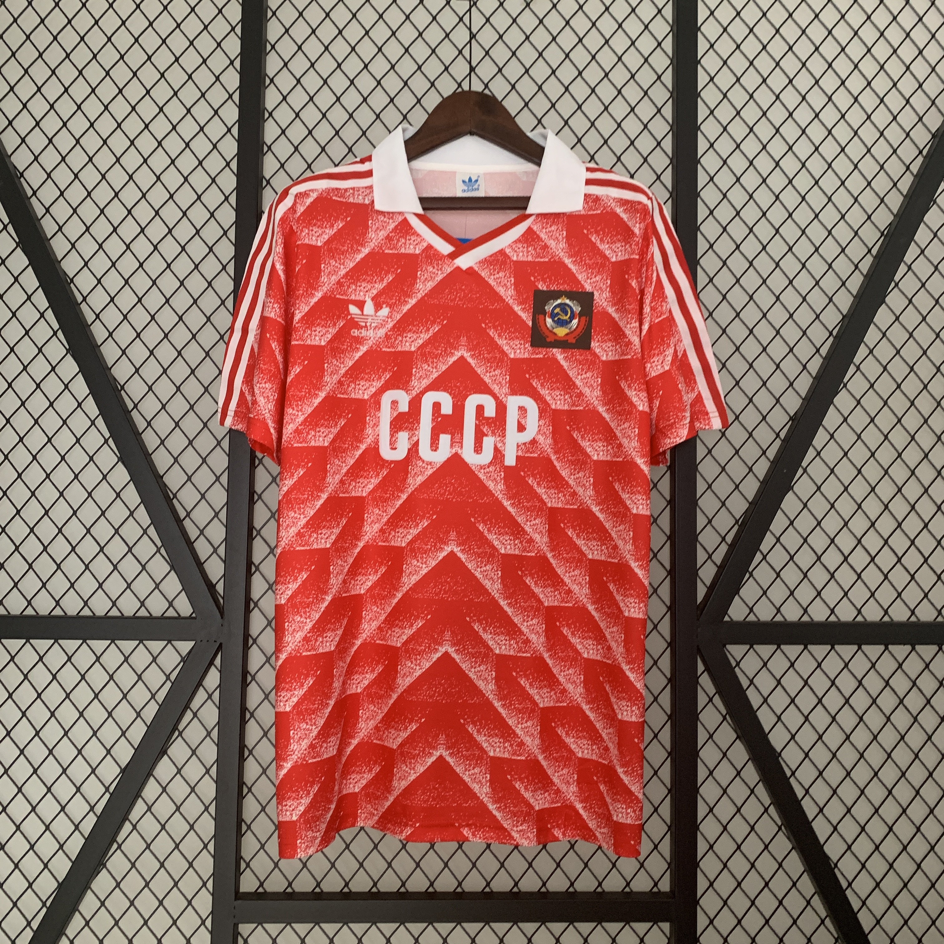 Retro Soviet Union 1987-88 Home Stadium Jersey - ReplicasJersey