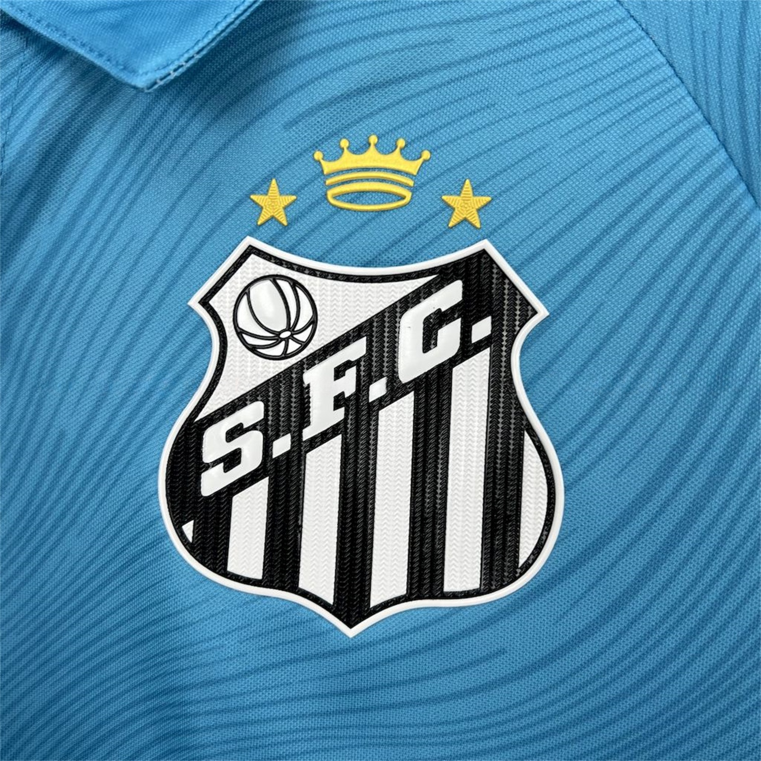 Santos 25-26 Third Blue Unsponsored Jersey - Fans Version - ReplicasJersey