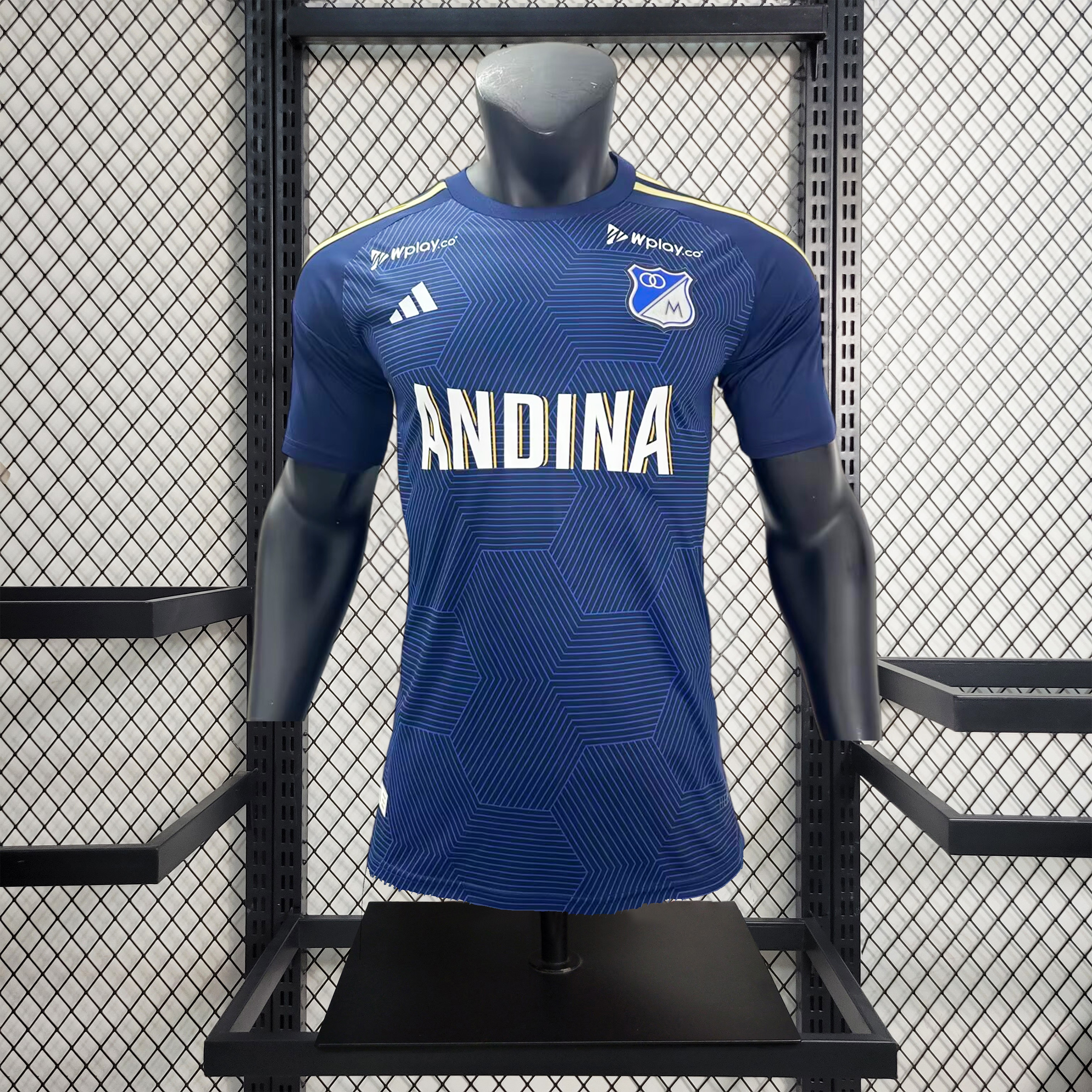 Millonarios 24-25 Home Stadium Jersey - Player Version - ReplicasJersey