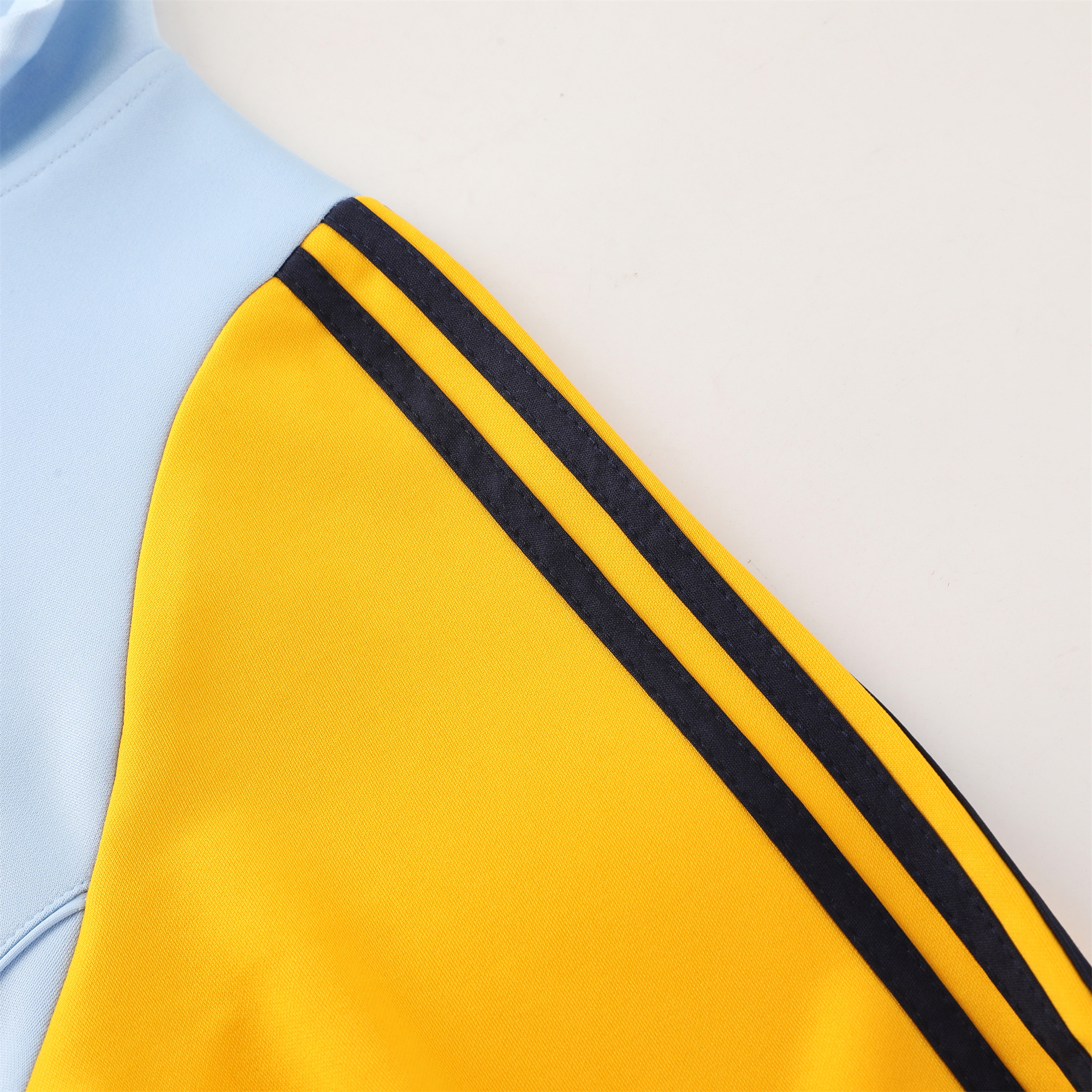Real Madrid 24-25 Jacket Training Tracksuit - Light Blue - ReplicasJersey