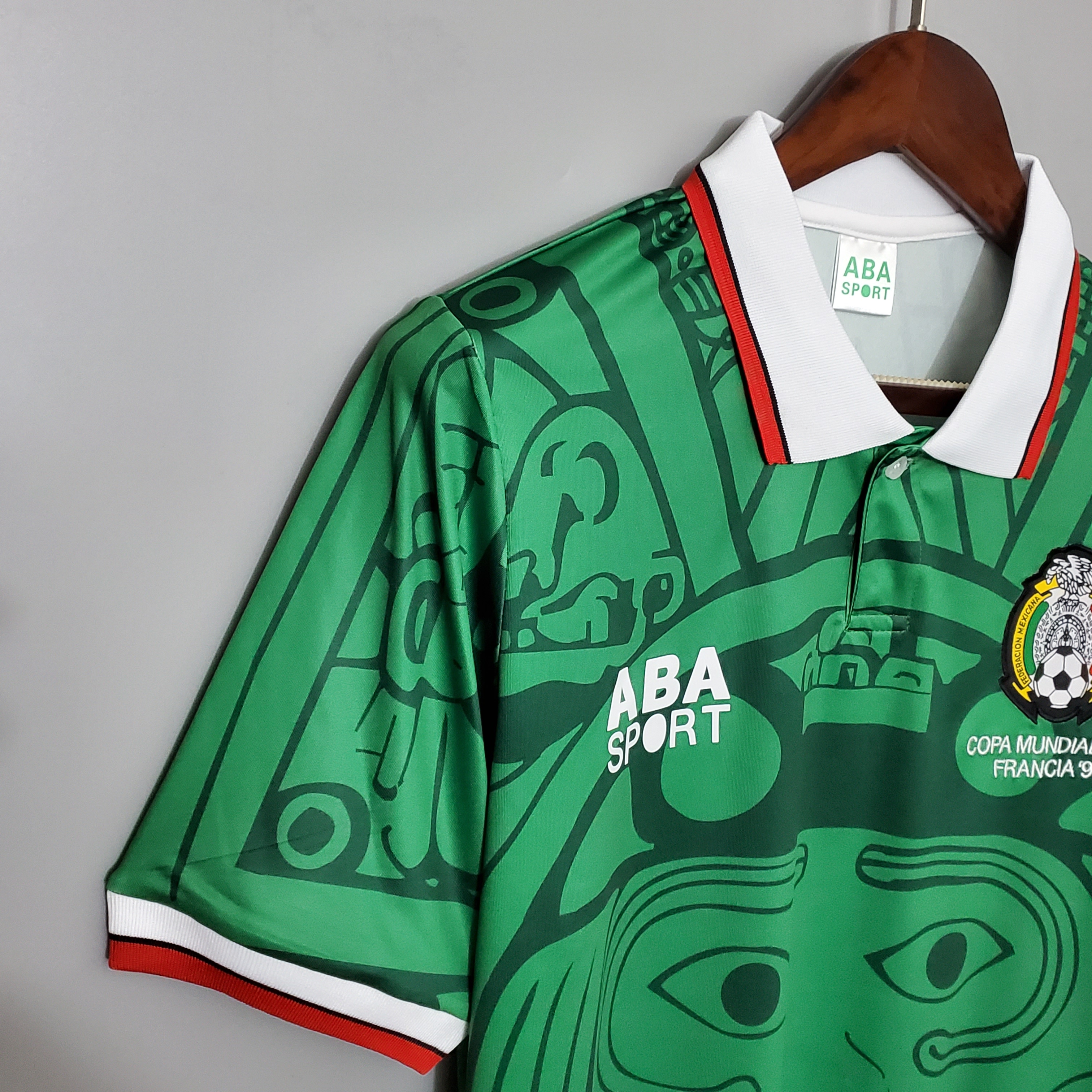 Retro Mexico 1998 Home Jersey - ReplicasJersey