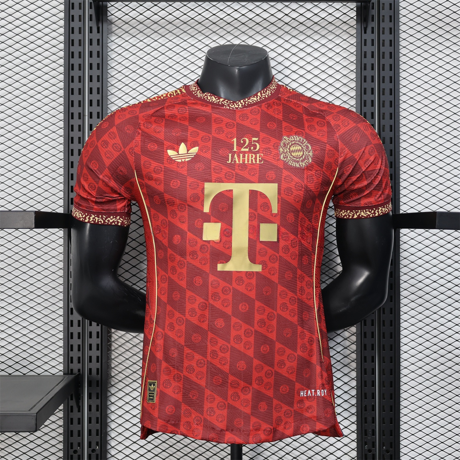Bayern Munich 2025 125th Anniversary Diamond Pattern Special Jersey - Player Version - ReplicasJersey