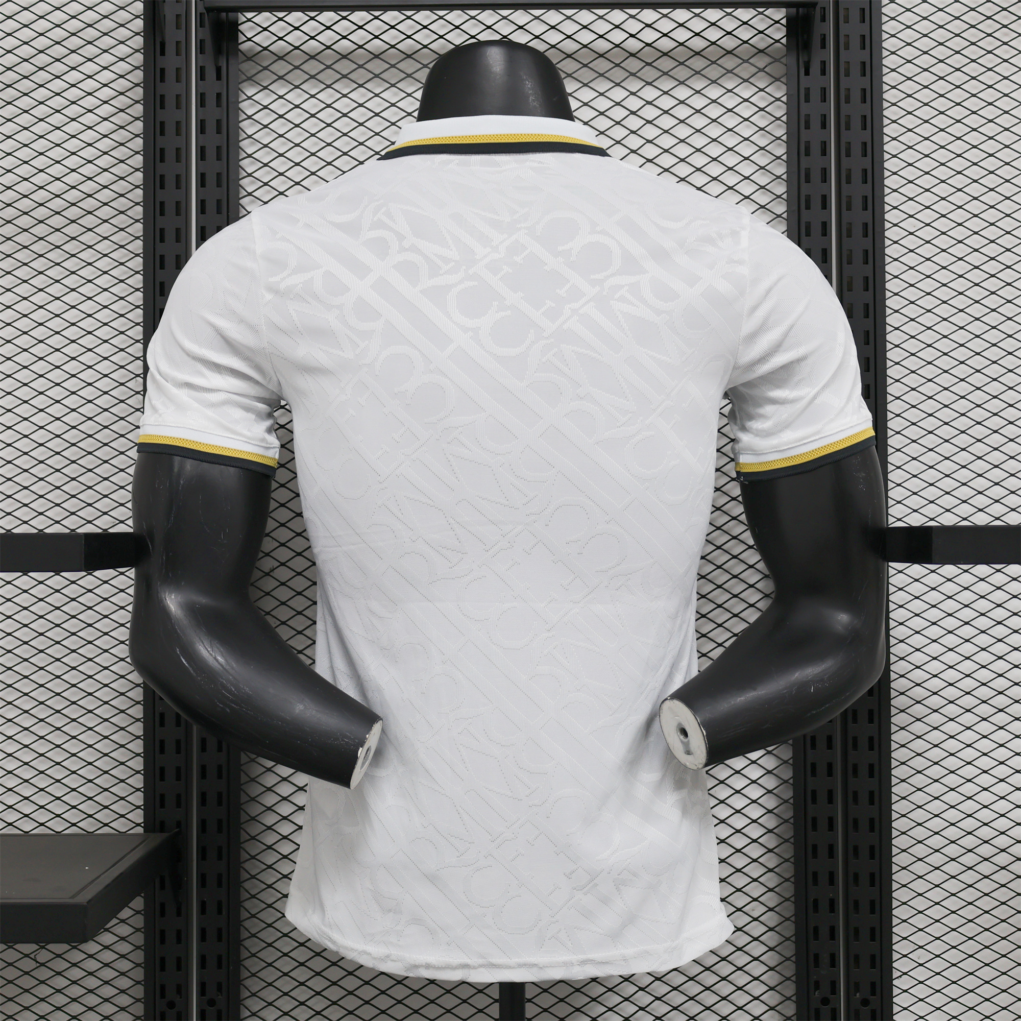 Real Madrid 24-25 White Gold Special Edition Jersey - Player Version - ReplicasJersey