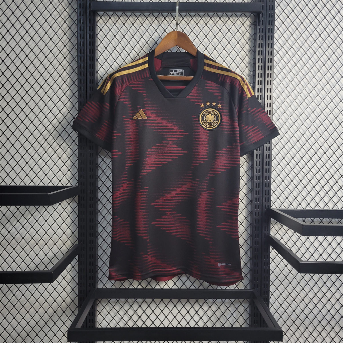 Germany 2022 Away Stadium Jersey - Fans Version - ReplicasJersey