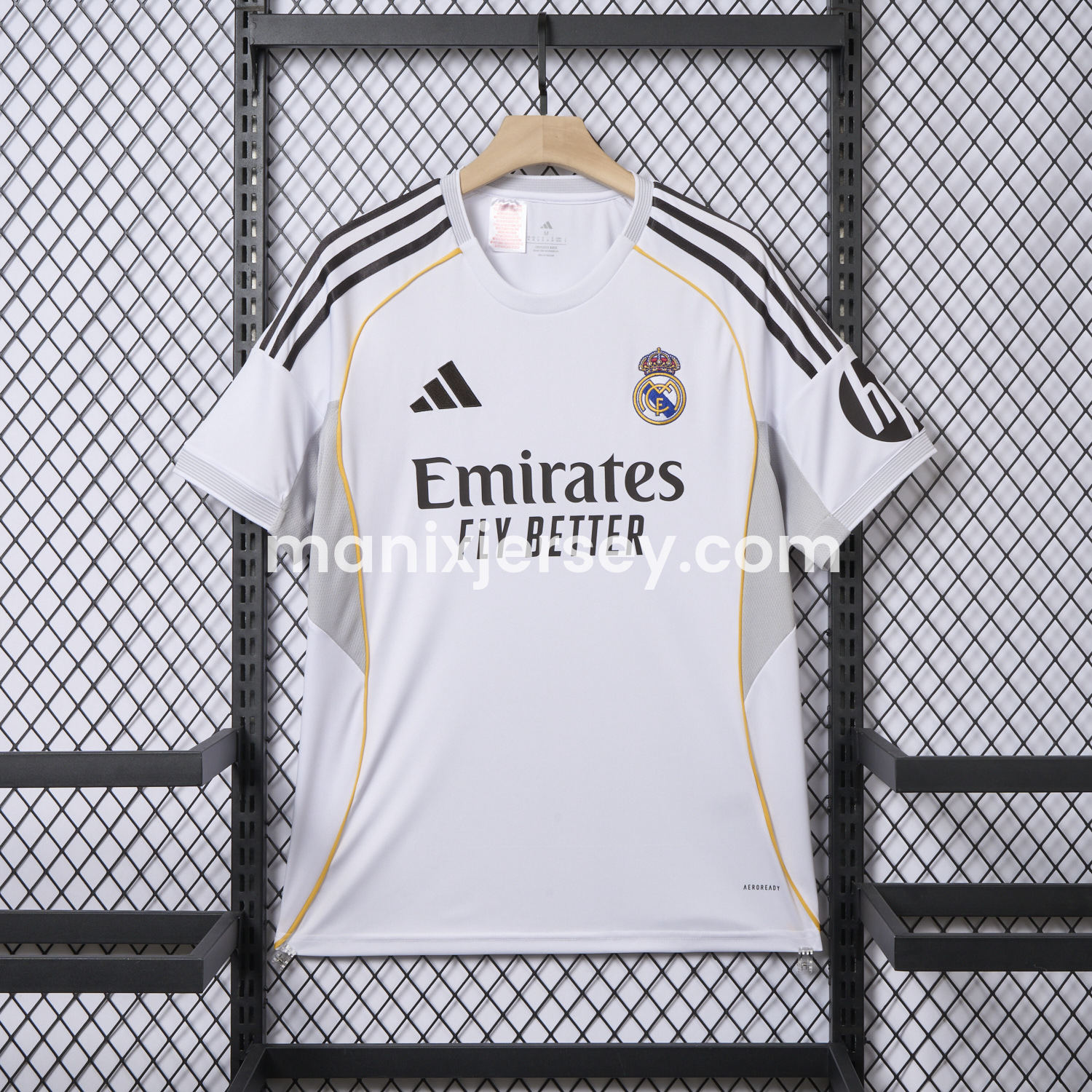 Real Madrid 25-26 Home Jersey (Leaked Version) - Fans Version - ReplicasJersey