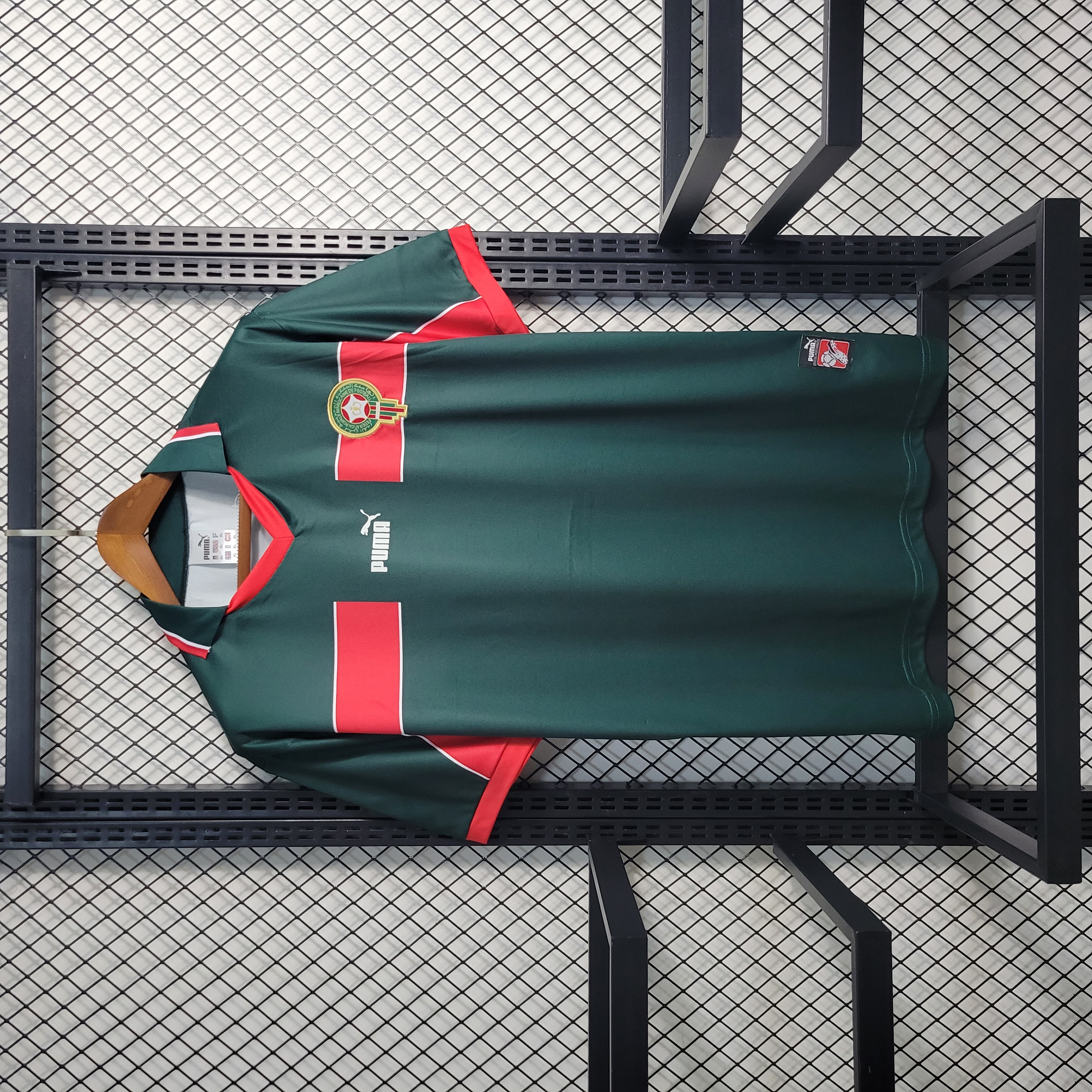 Retro Morocco 1998 Home Stadium Jersey - ReplicasJersey