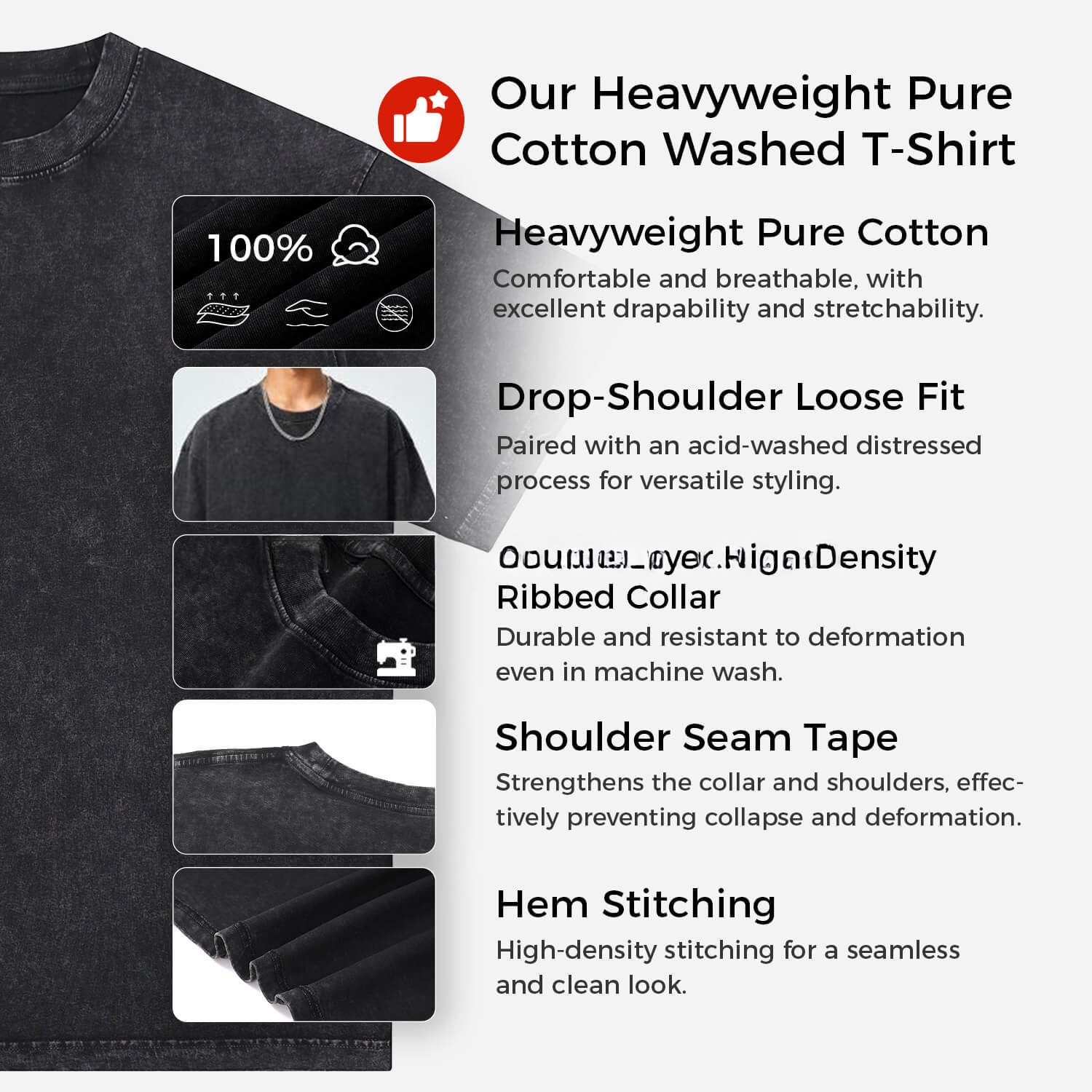 Arsenal Henry Wenger Saka Gunners Oversized Washed T-Shirt - ReplicasJersey