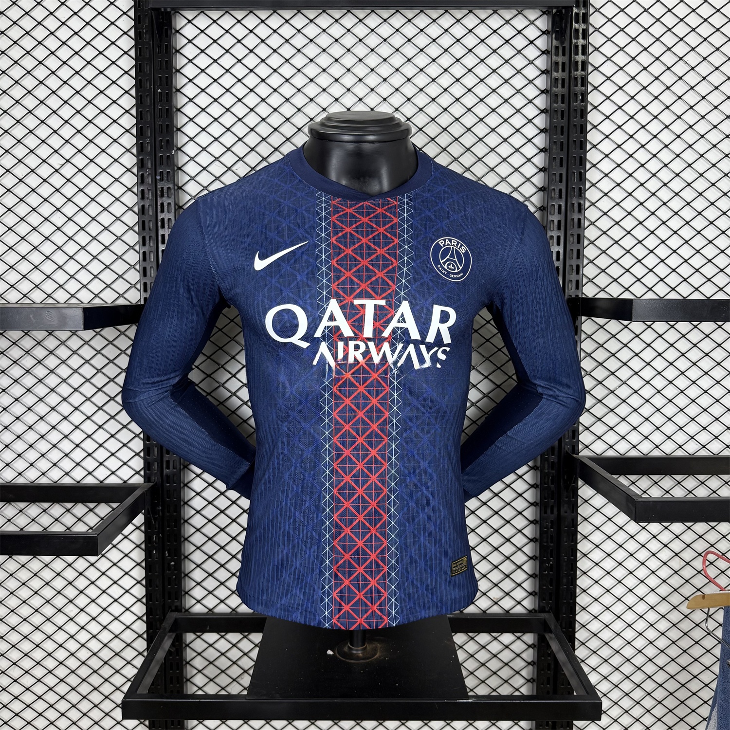 Paris Saint-Germain PSG 25-26 Home Long Sleeves Jersey - Player Version - ReplicasJersey