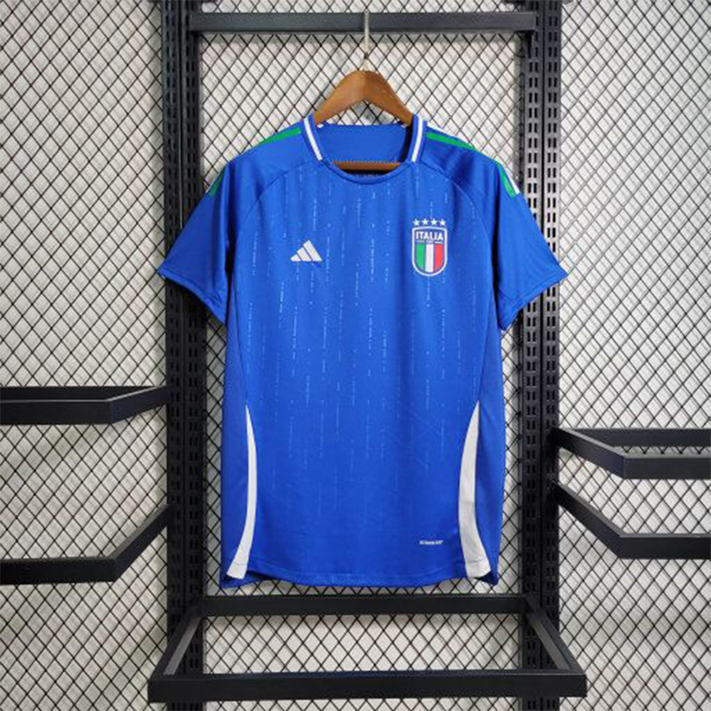 Italy 2024 Home Stadium Jersey - Fans Version - ReplicasJersey