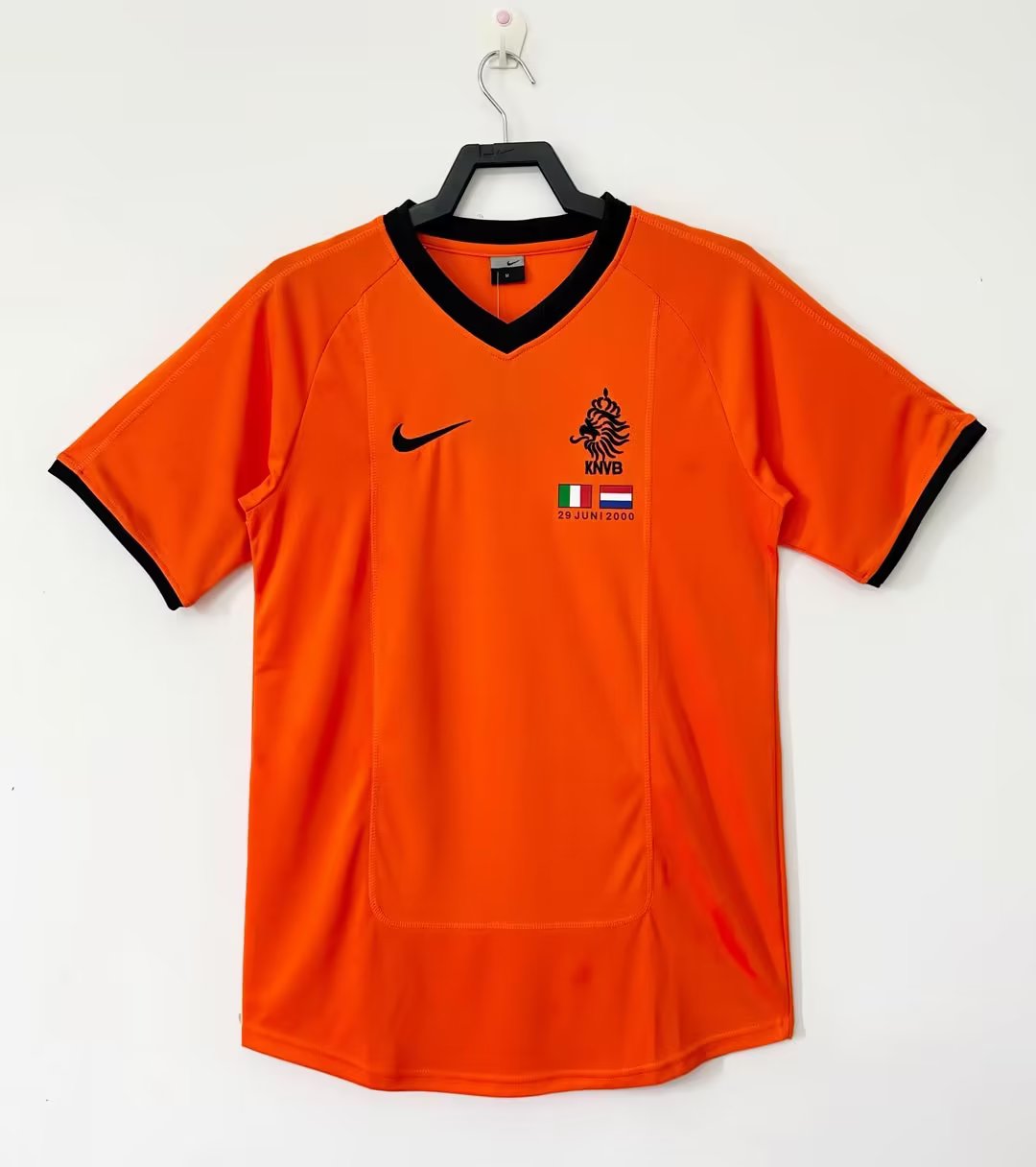 Retro Netherlands 2000 Home Stadium Jersey - ReplicasJersey