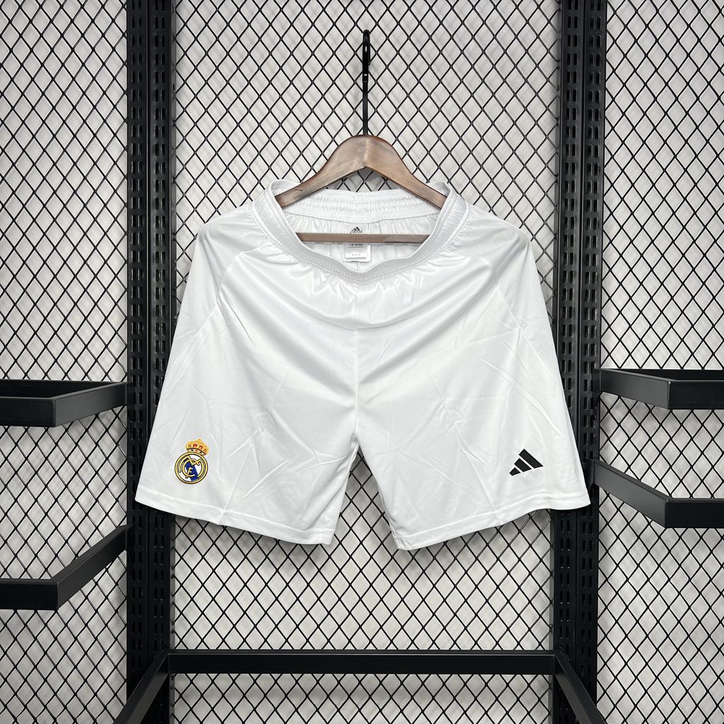 Real Madrid 24-25 Home Shorts - Fans Version - ReplicasJersey