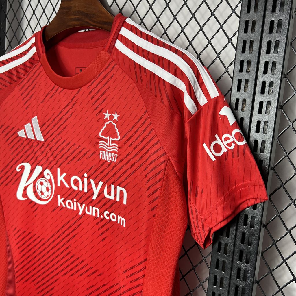Nottingham Forest 24-25 Home Stadium Jersey - Fans Version - ReplicasJersey