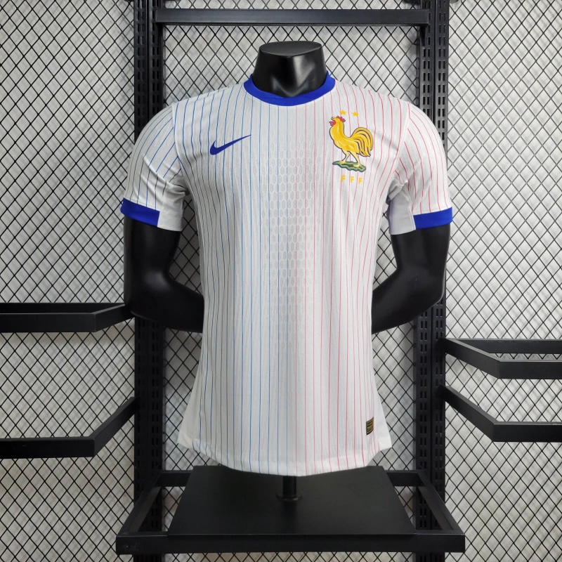 France 2024 Away Stadium Jersey - Player Version - ReplicasJersey