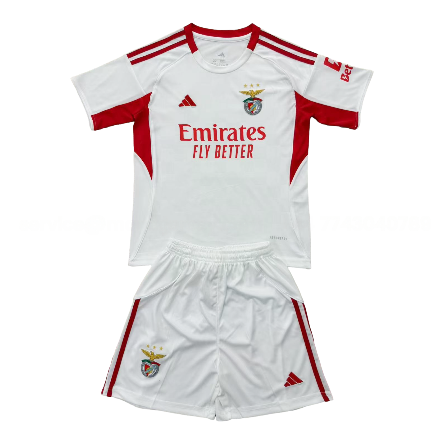 Benfica 25-26 Third Men's Adult Jersey Set - Fans Version - ReplicasJersey