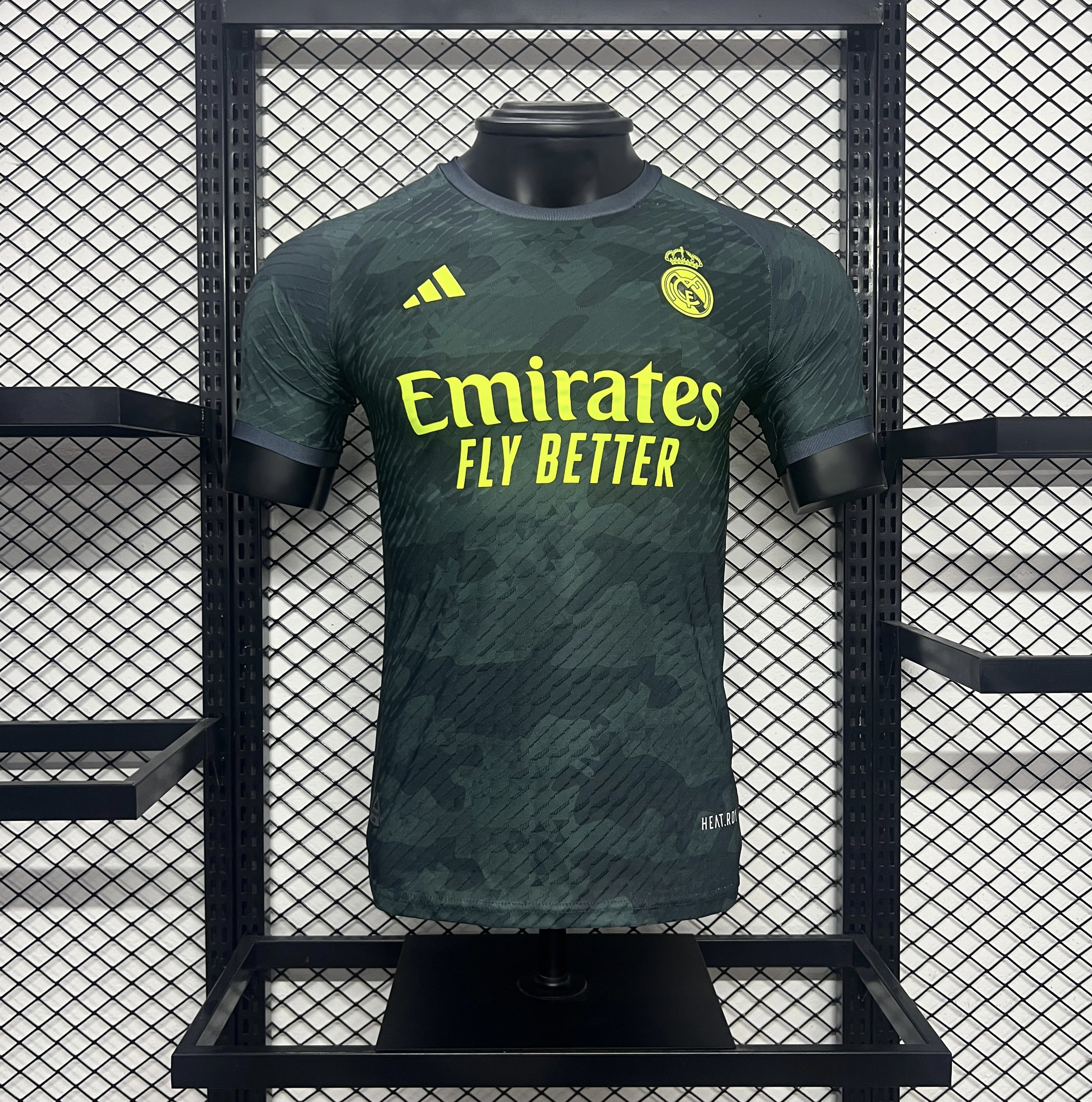 Real Madrid 24-25 Green Special Edition Jersey - Player Version - ReplicasJersey
