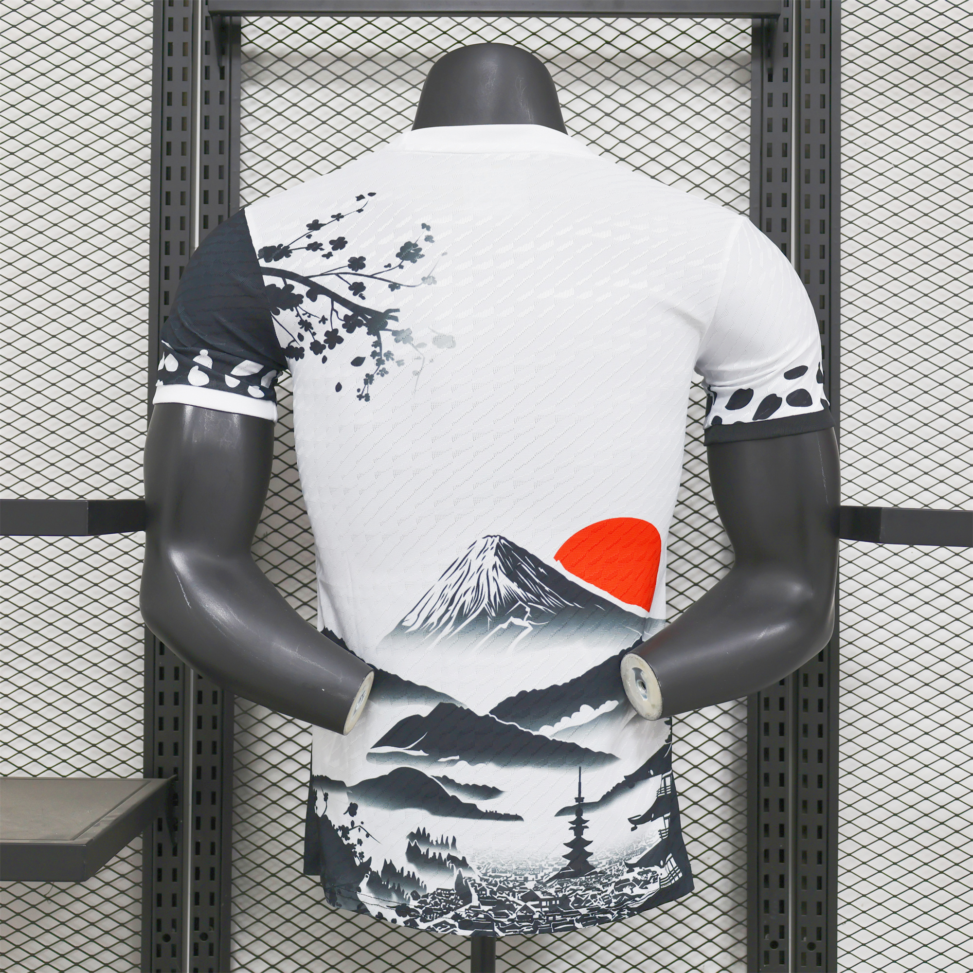 Japan 2024 Fuji Mountain Scenery Special Edition White Jersey - Player Version - ReplicasJersey