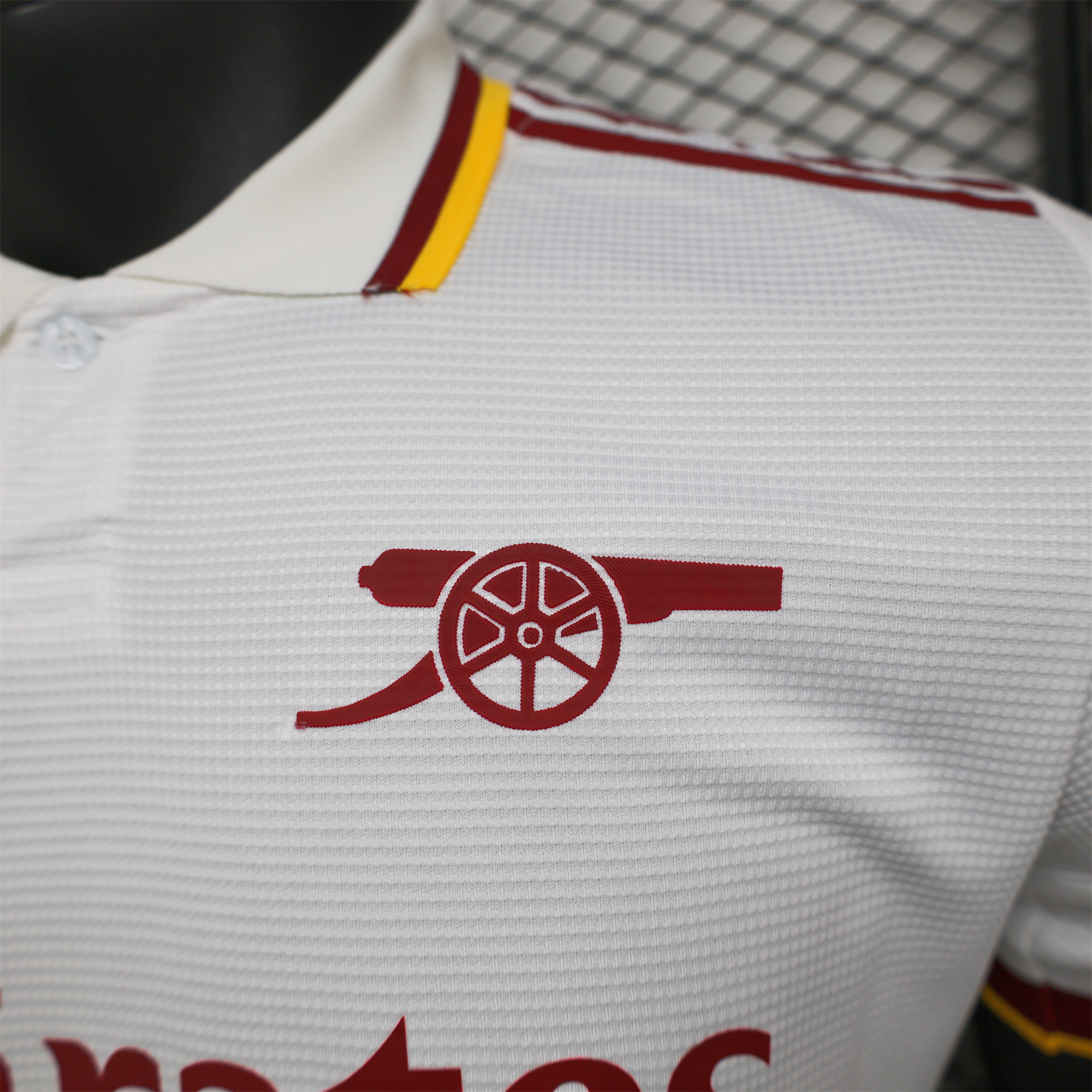 Arsenal 24-25 White Special Edition Polo Jersey - Player Version - ReplicasJersey